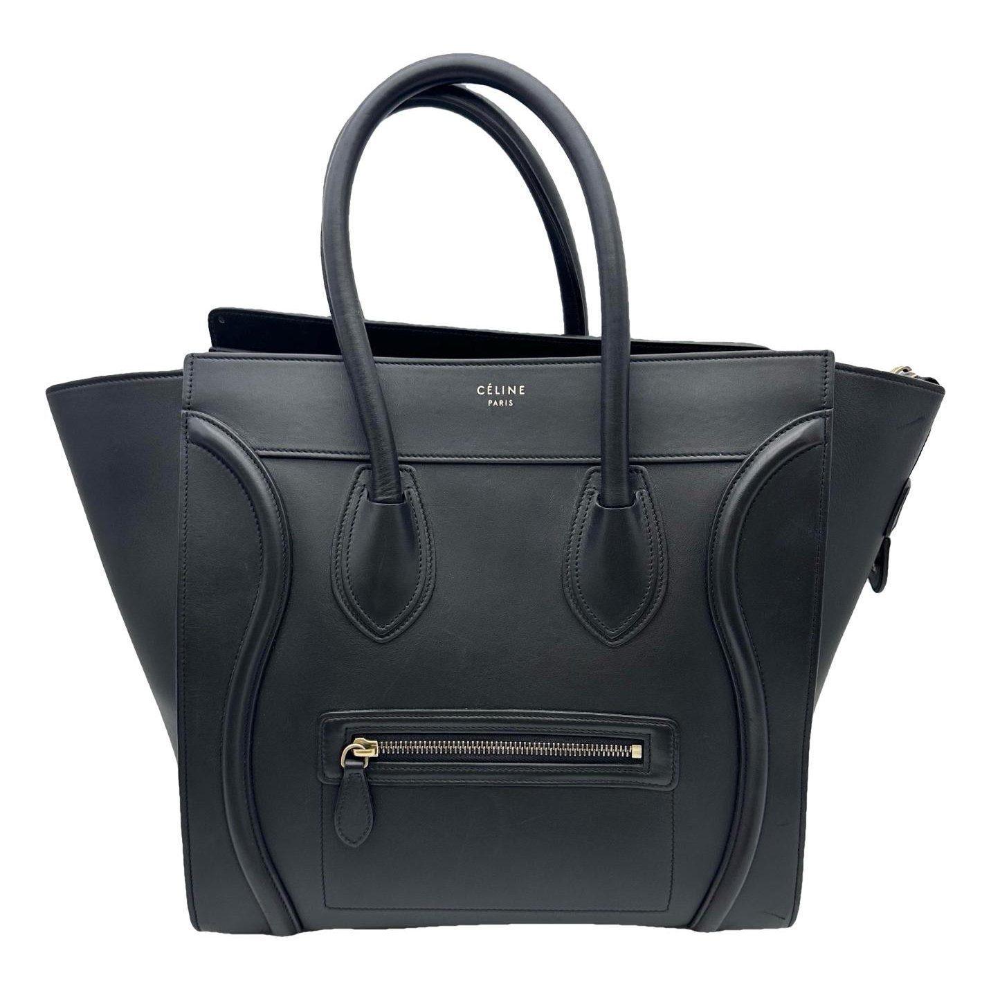 Luggage leather handbag