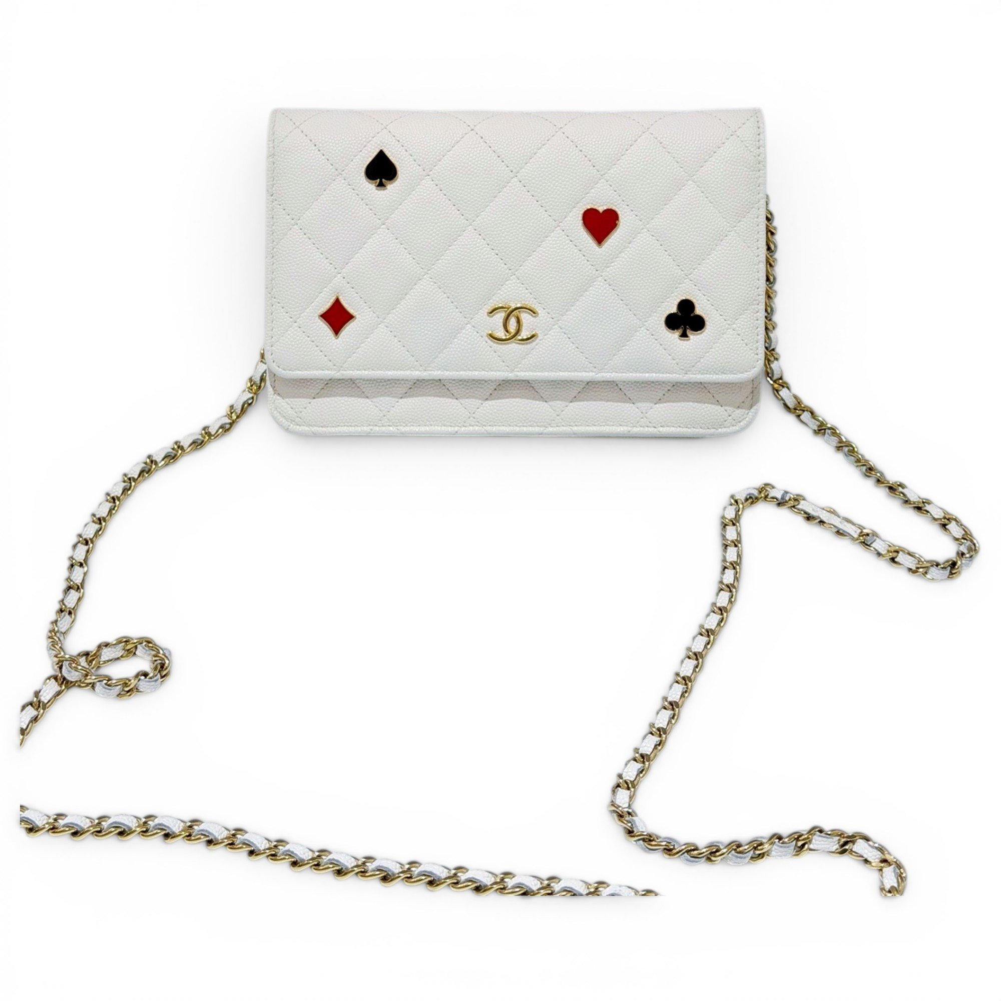 Wallet On Chain Timeless/Classique leather crossbody bag