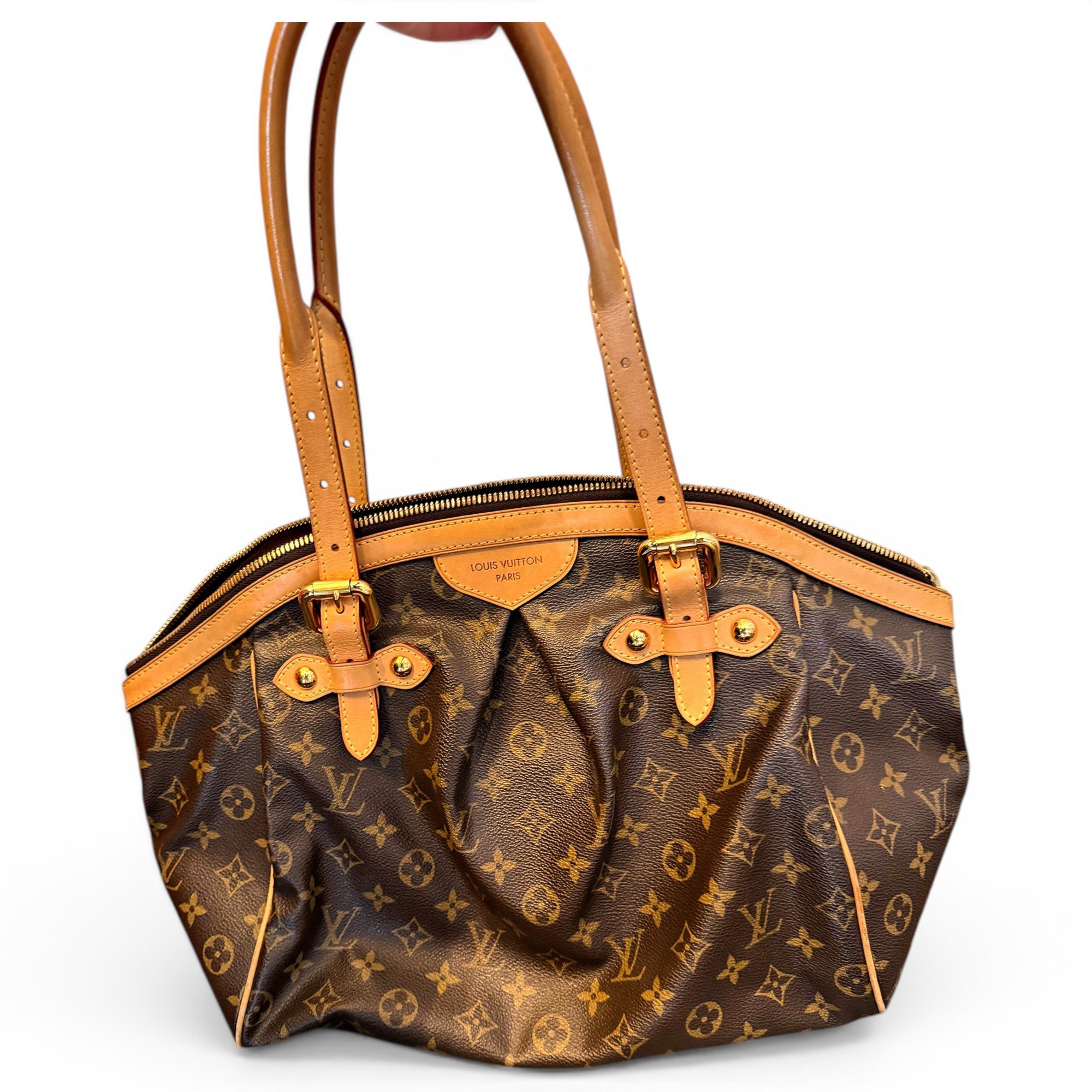Tivoli leather handbag