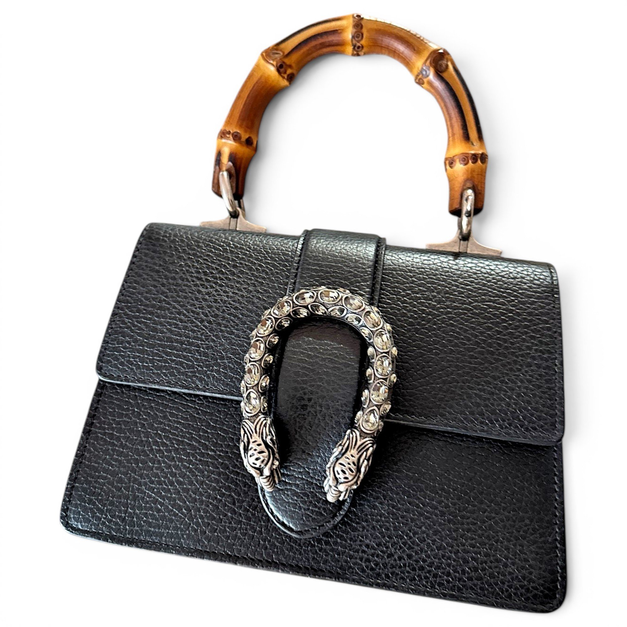 Dionysus Bamboo leather handbag