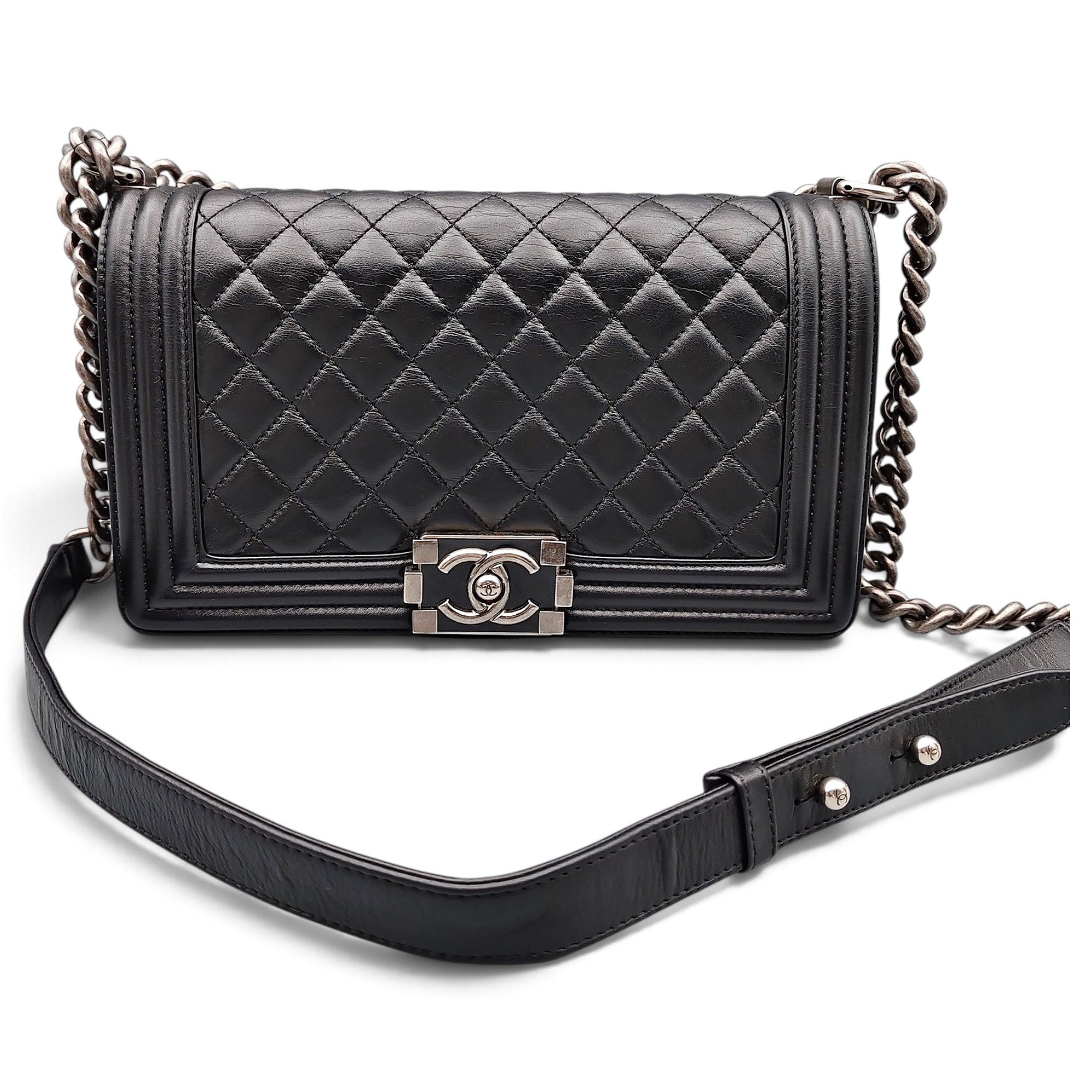Boy leather handbag