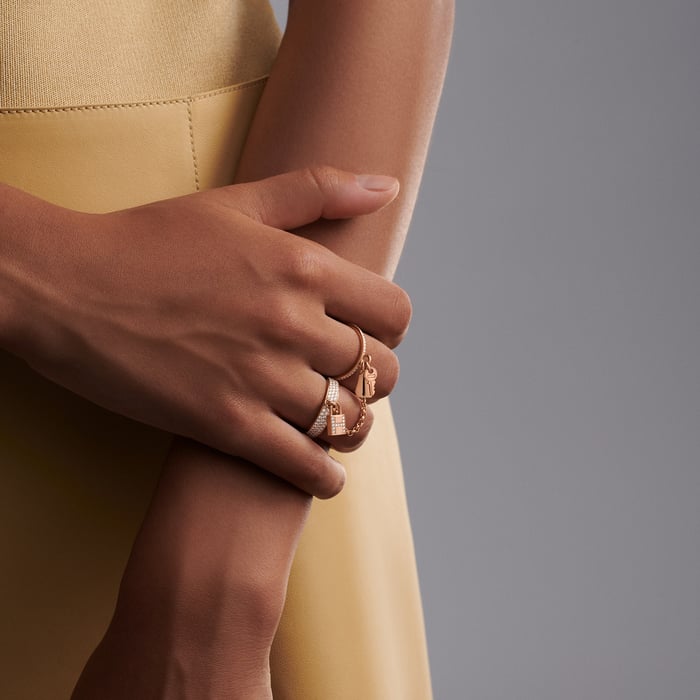 Sans Coloris Kelly Cadenas Double Ring
