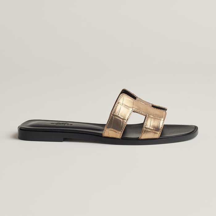 Doré Foncé Oran Sandal