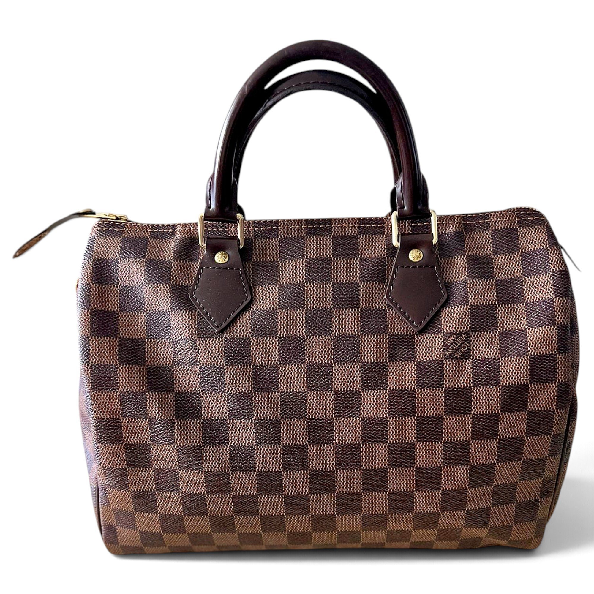 Speedy leather handbag
