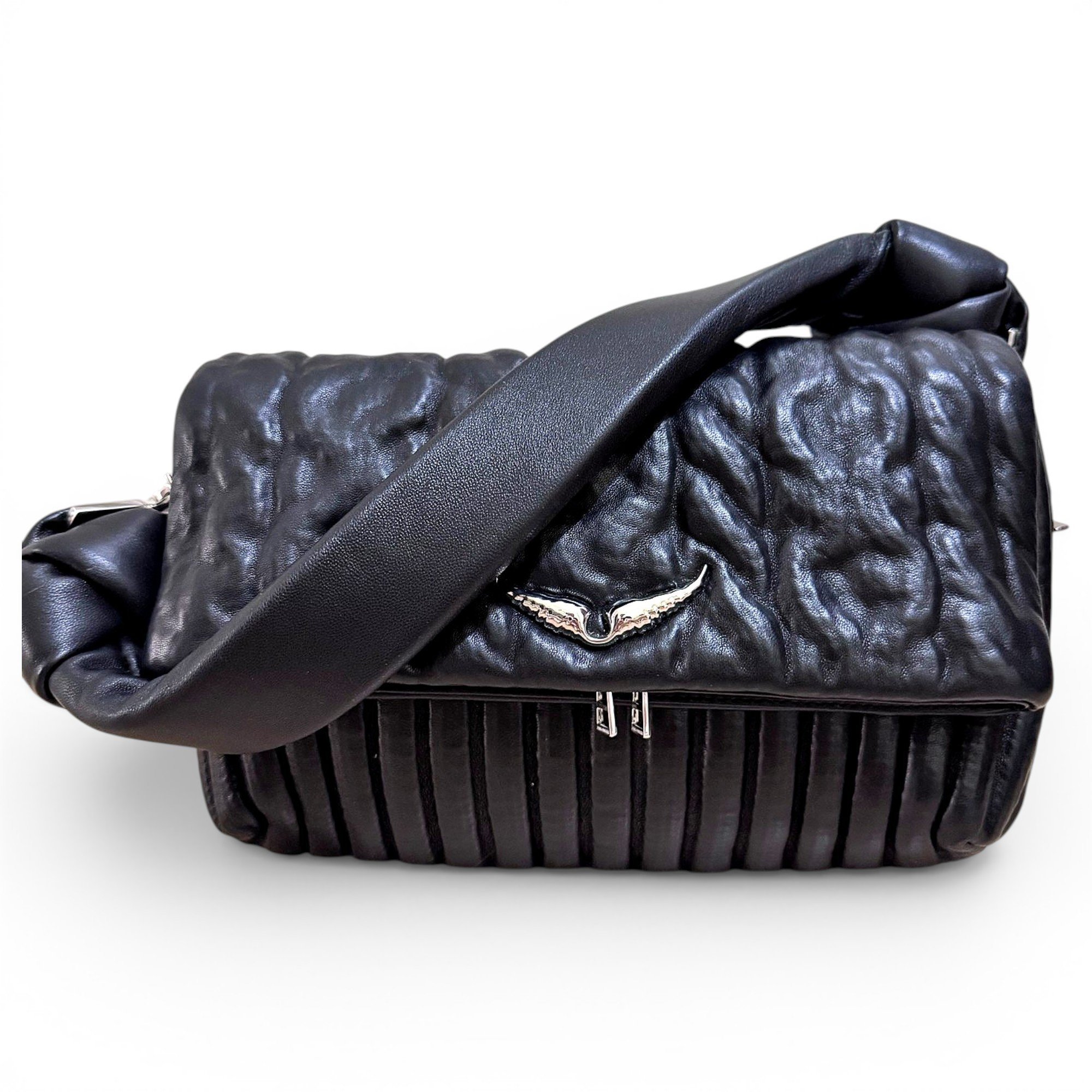 Rock leather handbag