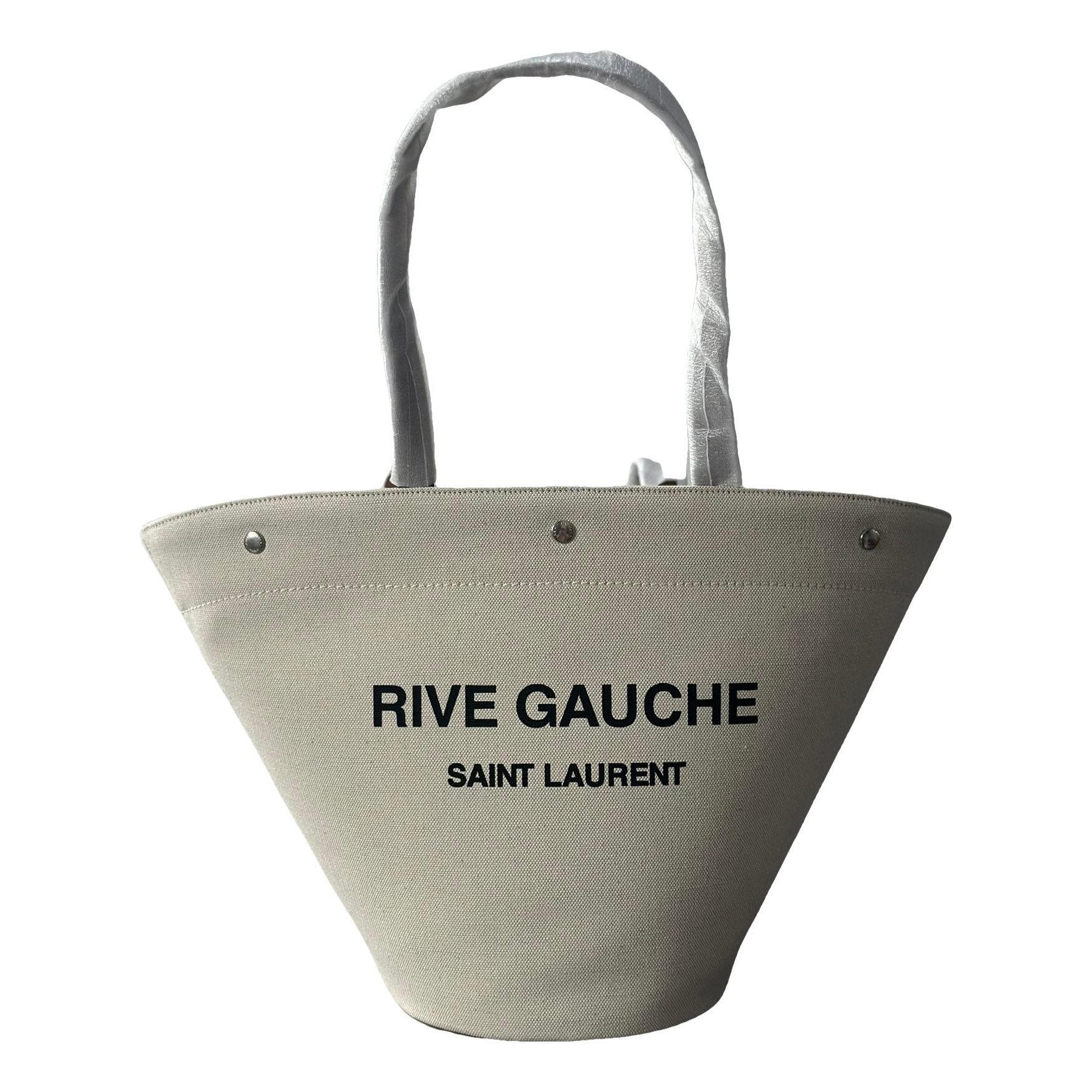Rive Gauche linen tote