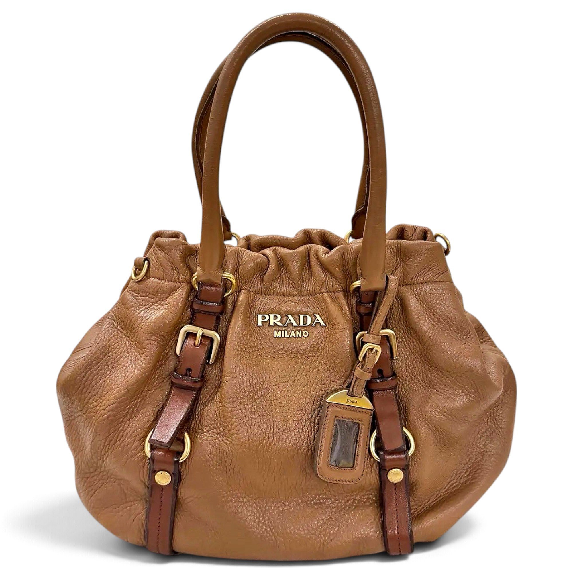 Leather handbag