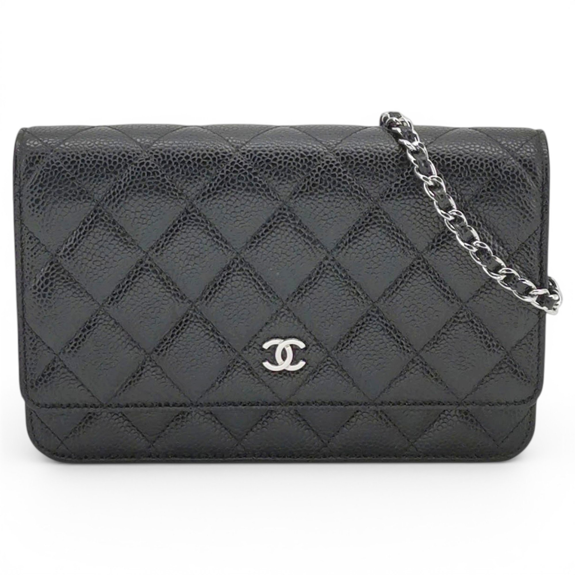 Wallet On Chain Timeless/Classique leather crossbody bag