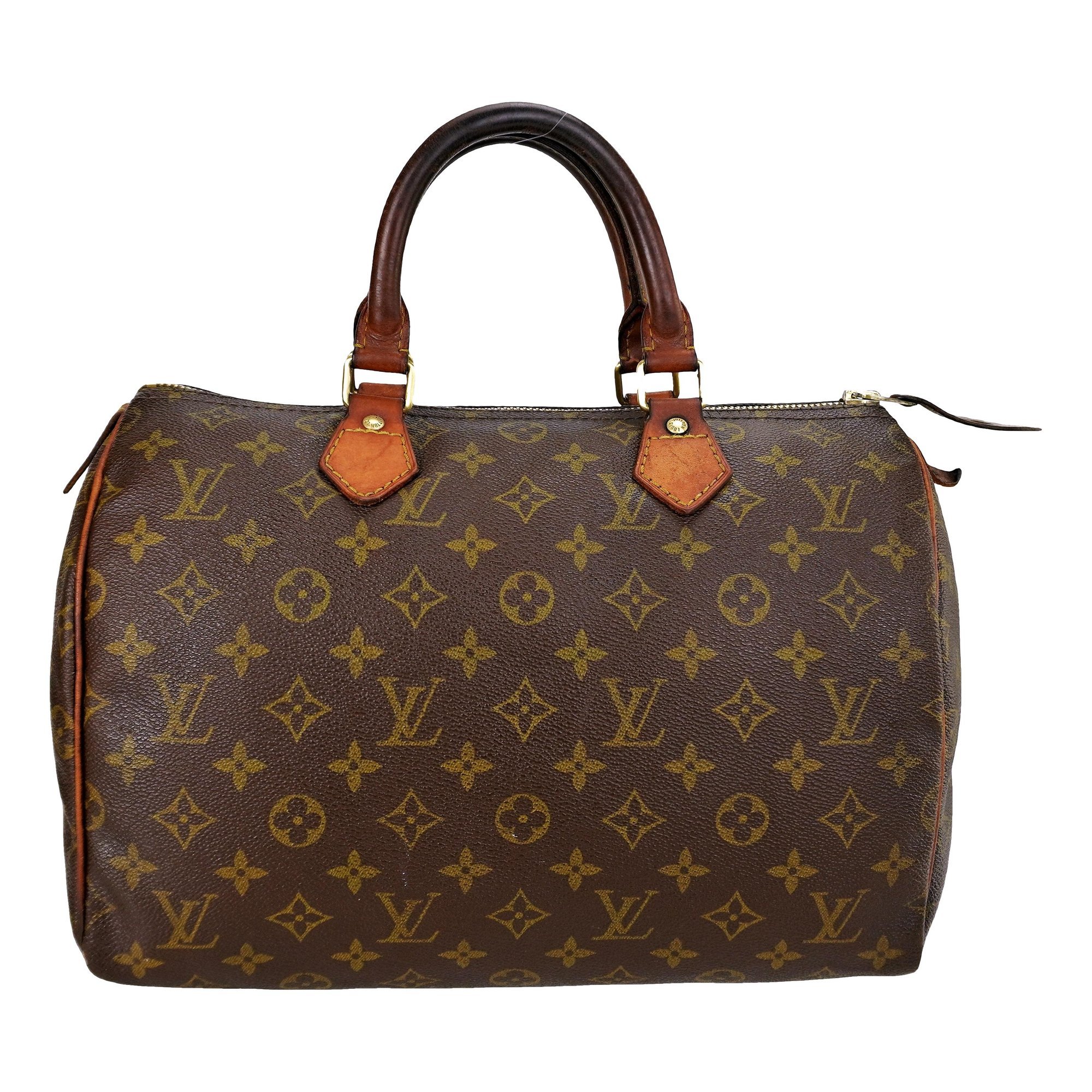Speedy leather tote