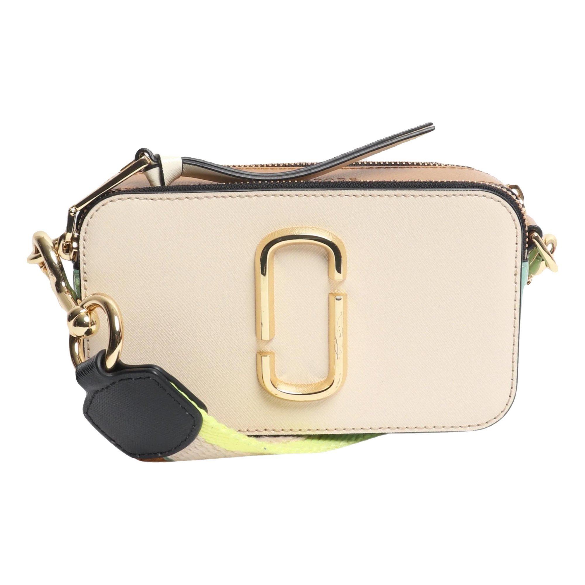 Snapshot leather crossbody bag