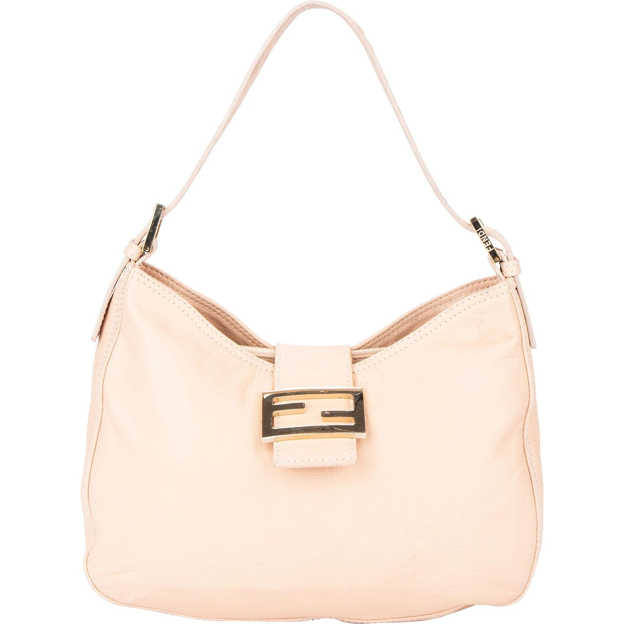Baguette leather handbag
