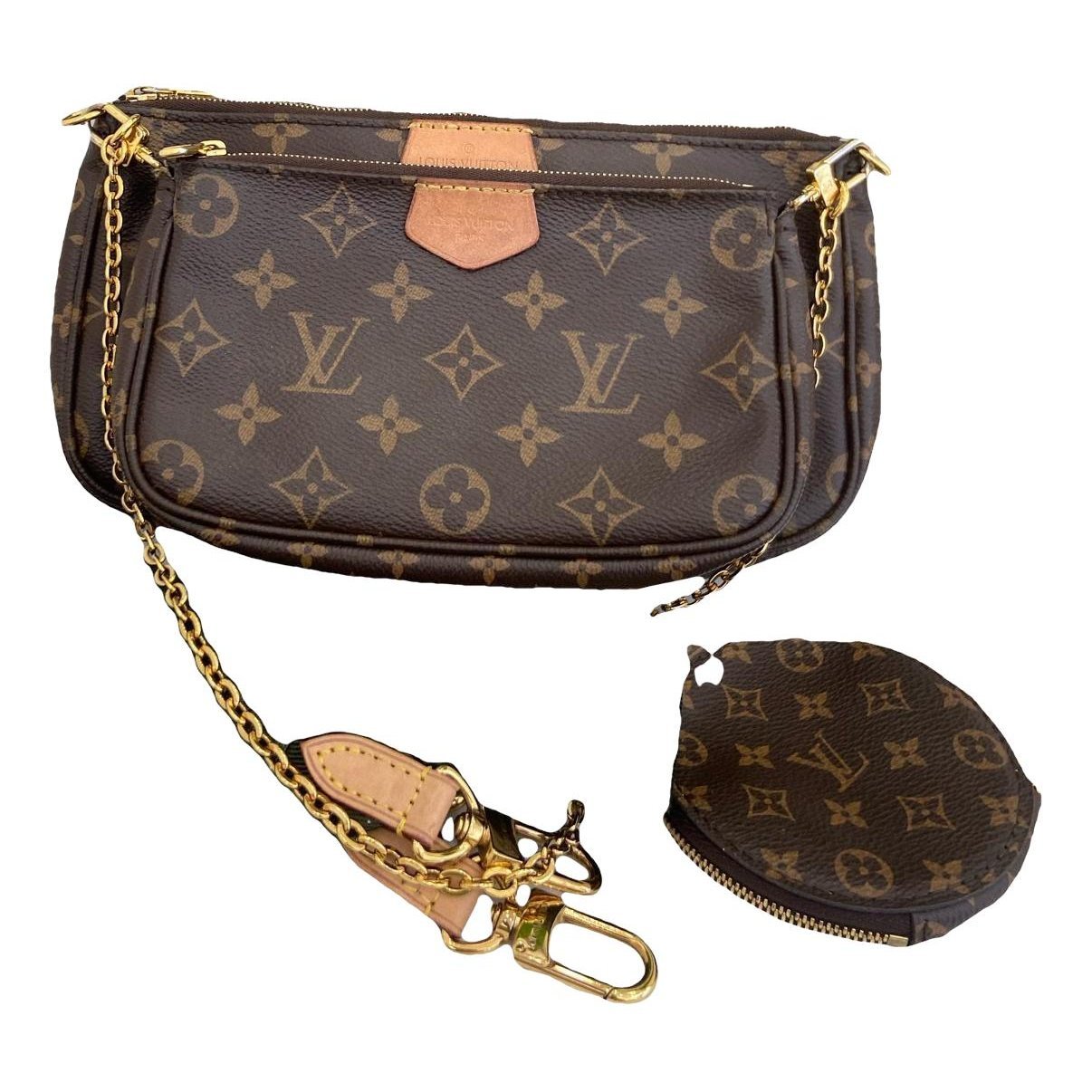 Multi Pochette Accessoires leather handbag