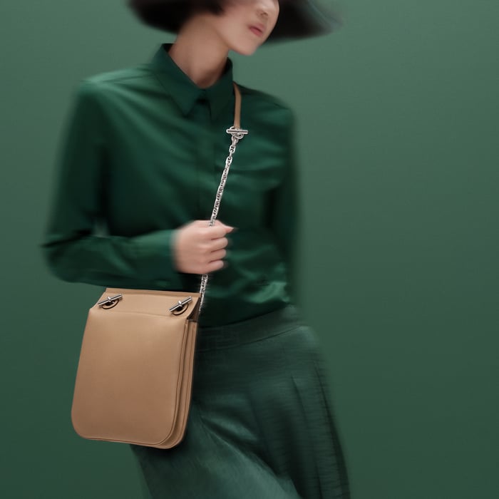 Étoupe Poche Cliquetis Bag