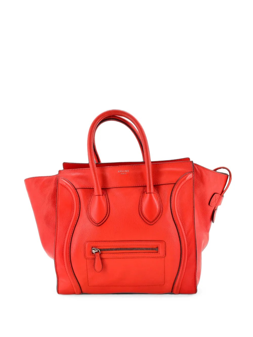 Luggage Bag Grainy Leather Mini tote bag