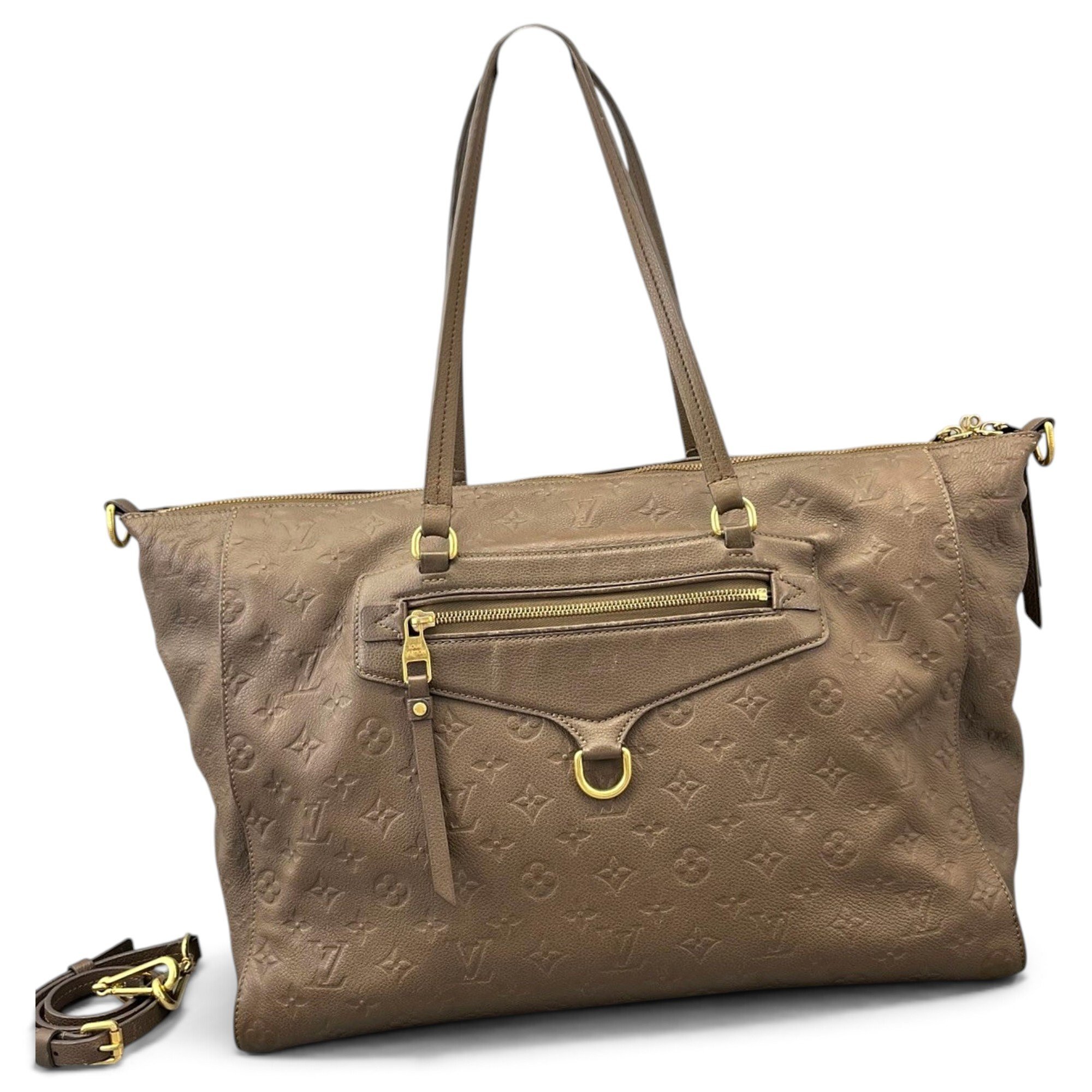 Lumineuse leather tote