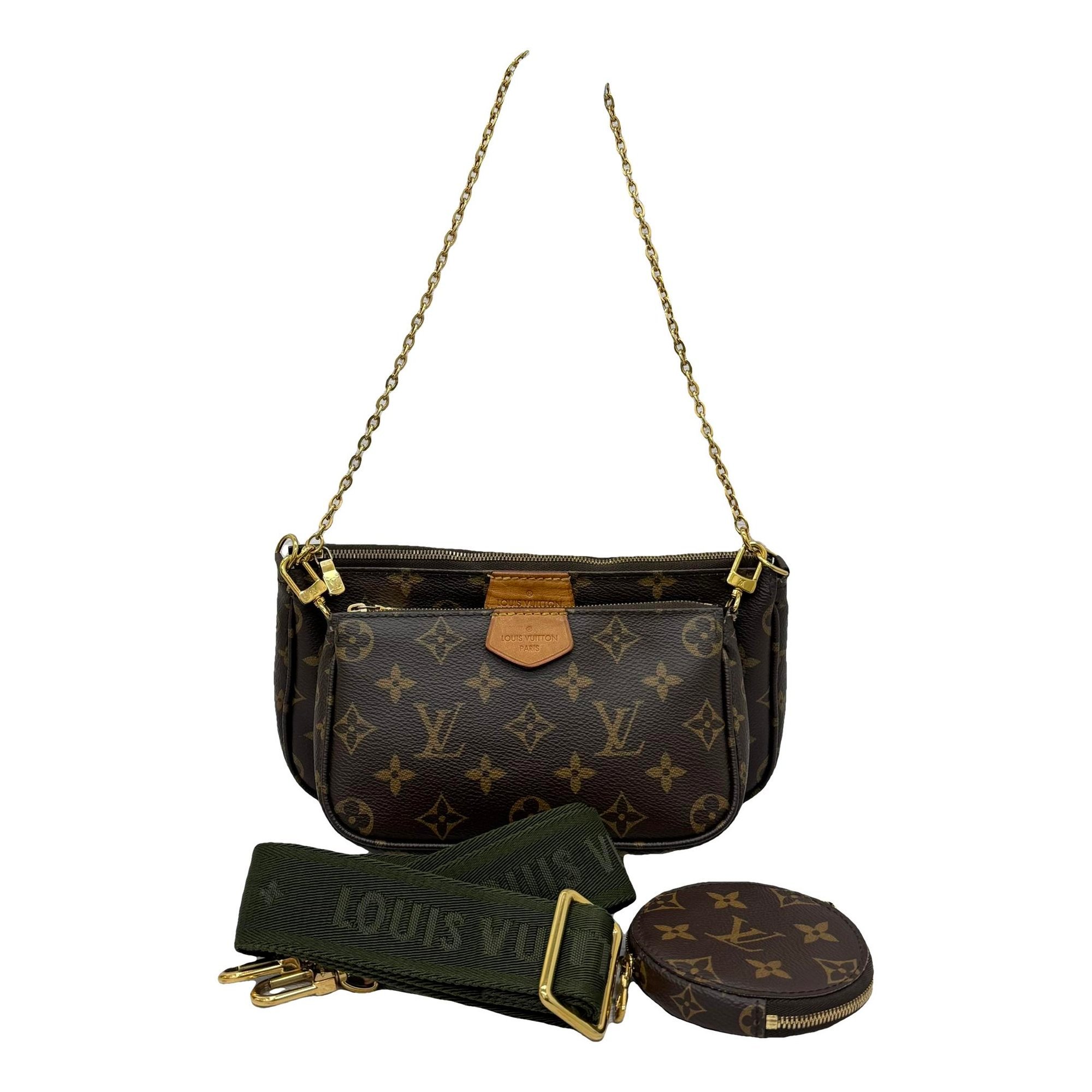 Multi Pochette Accessoires leather handbag