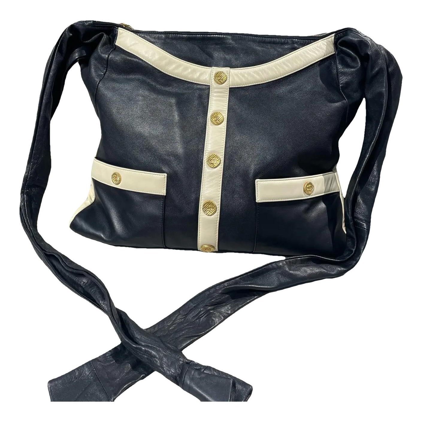 Leather crossbody bag