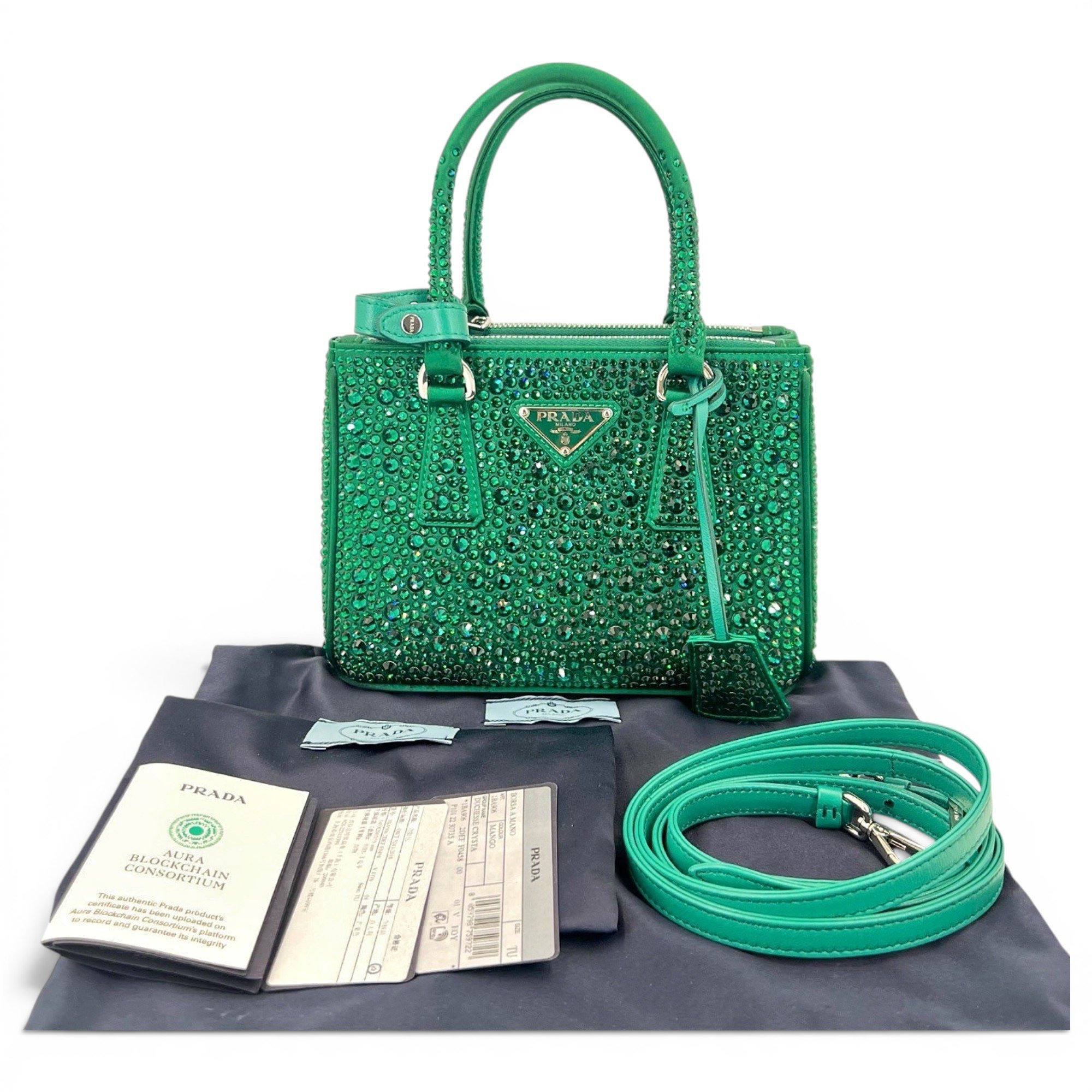 Leather handbag