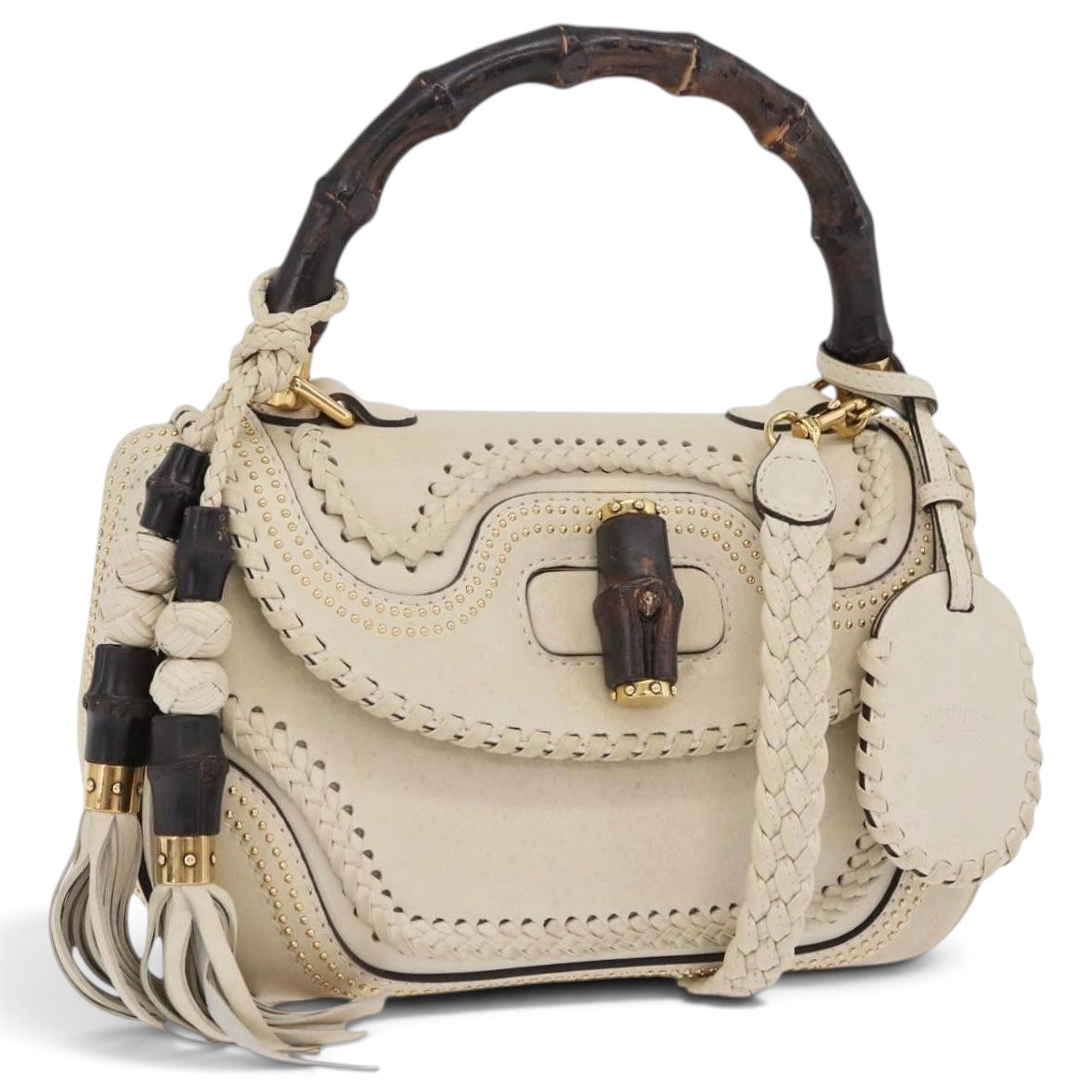 New Bamboo leather handbag