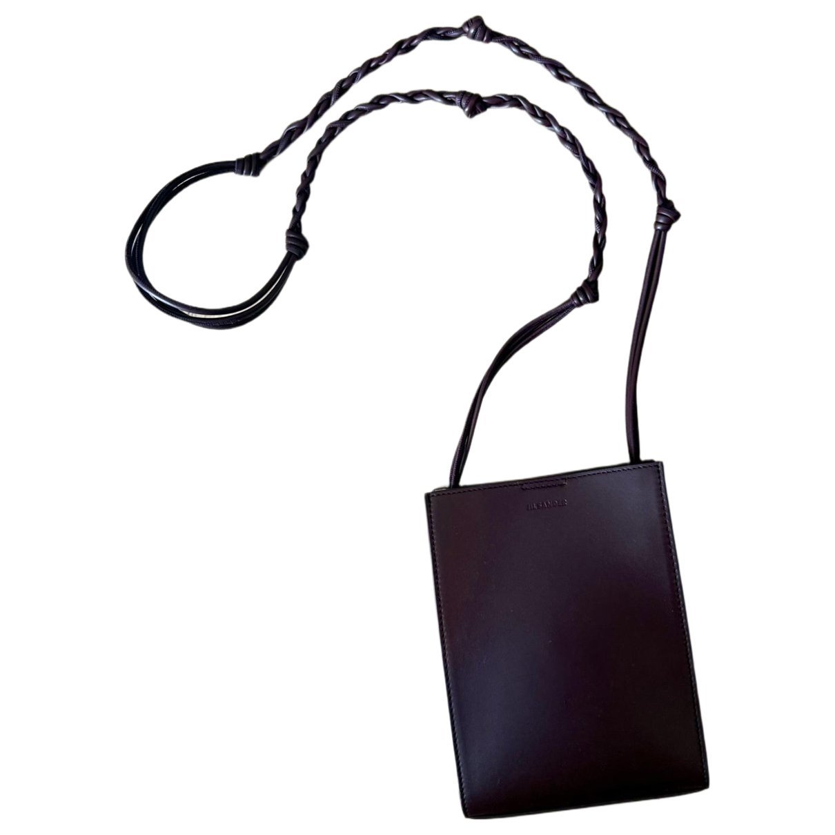 Tangle leather crossbody bag