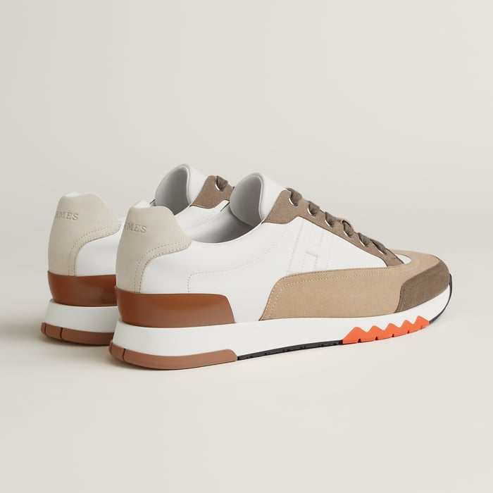 Multicolore Beige Lin Trail Sneaker