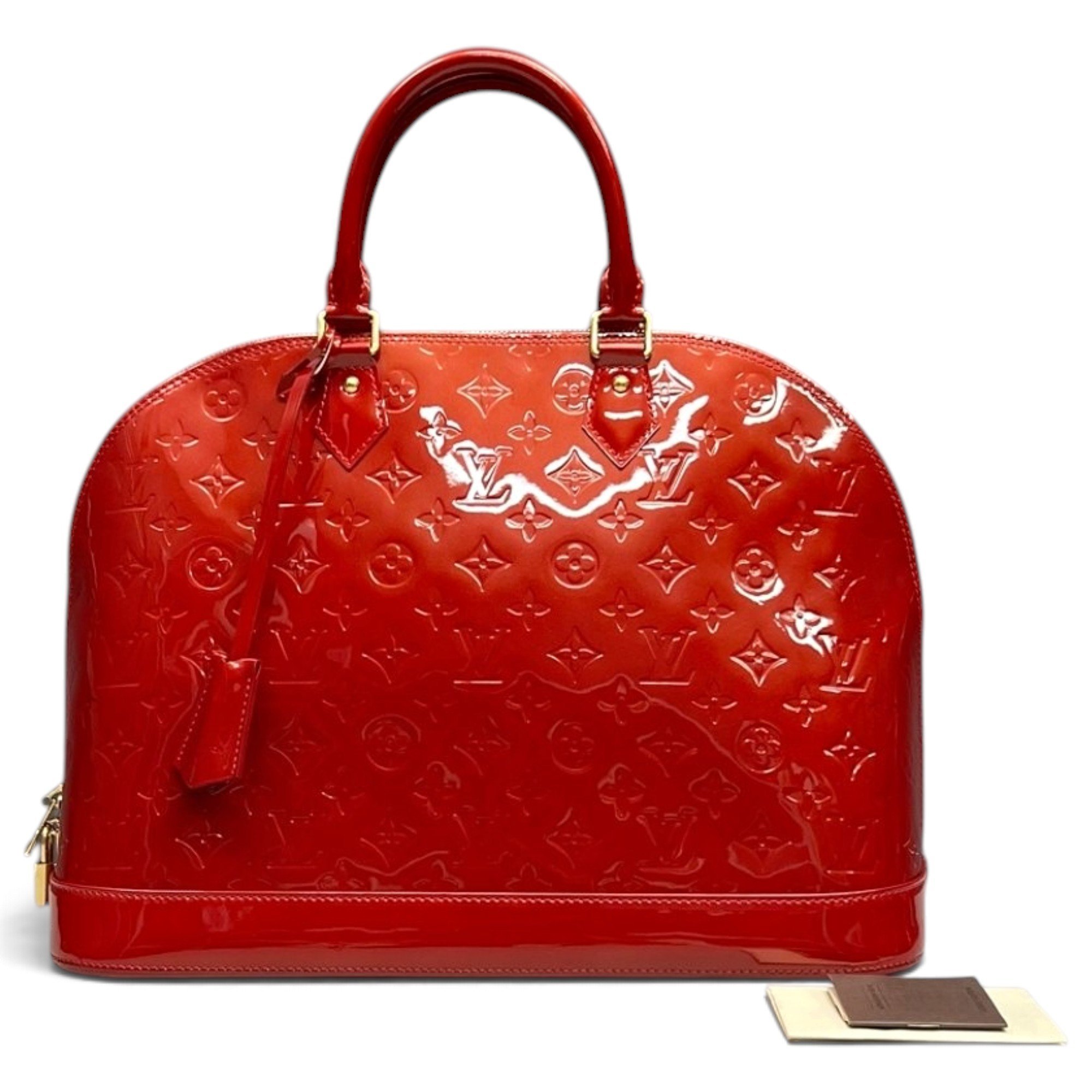 Alma leather handbag
