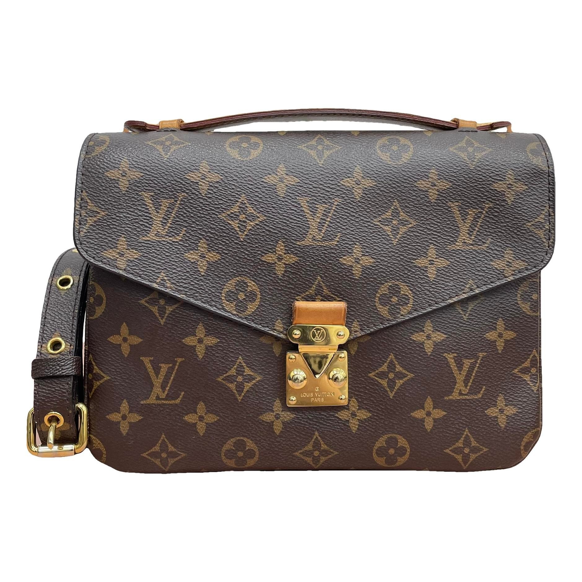 Metis leather handbag