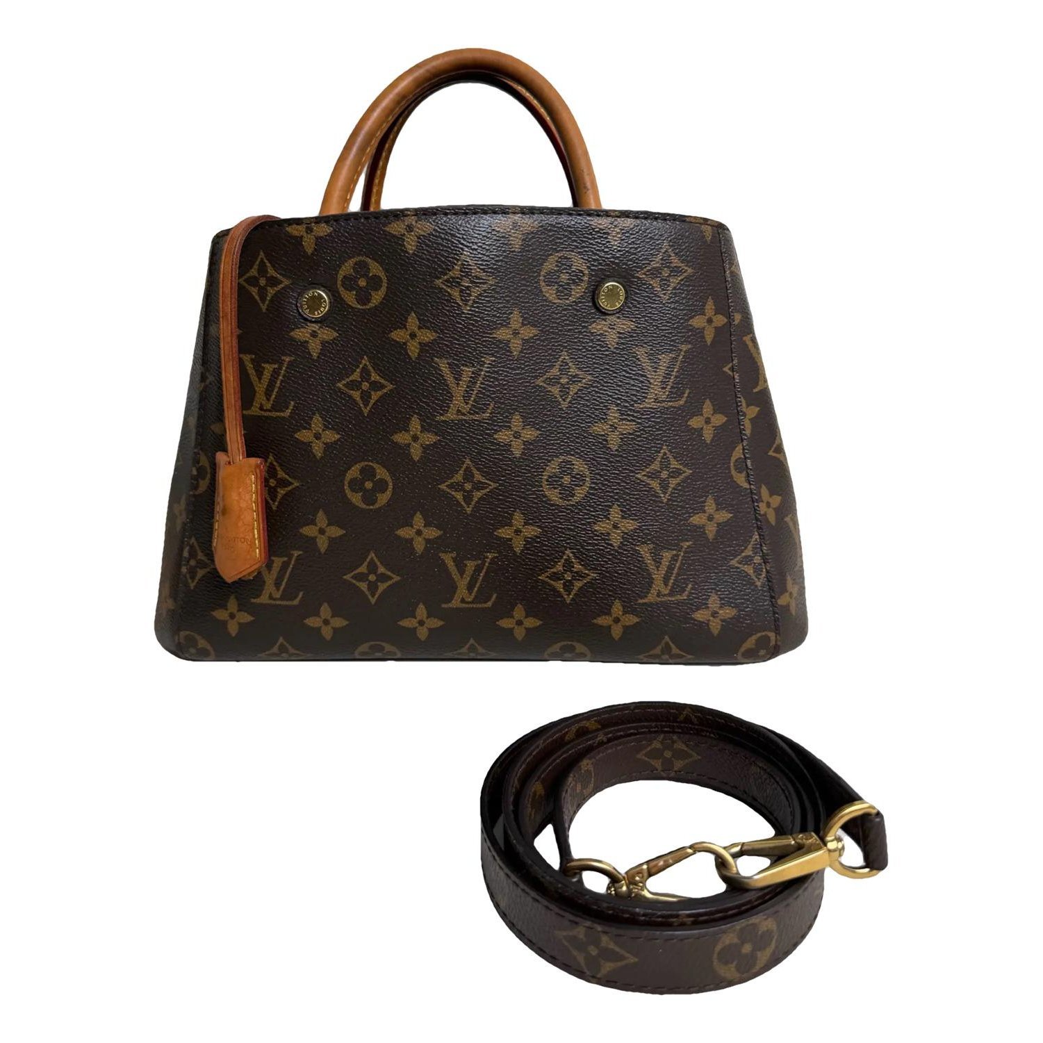 Montaigne vinyl crossbody bag
