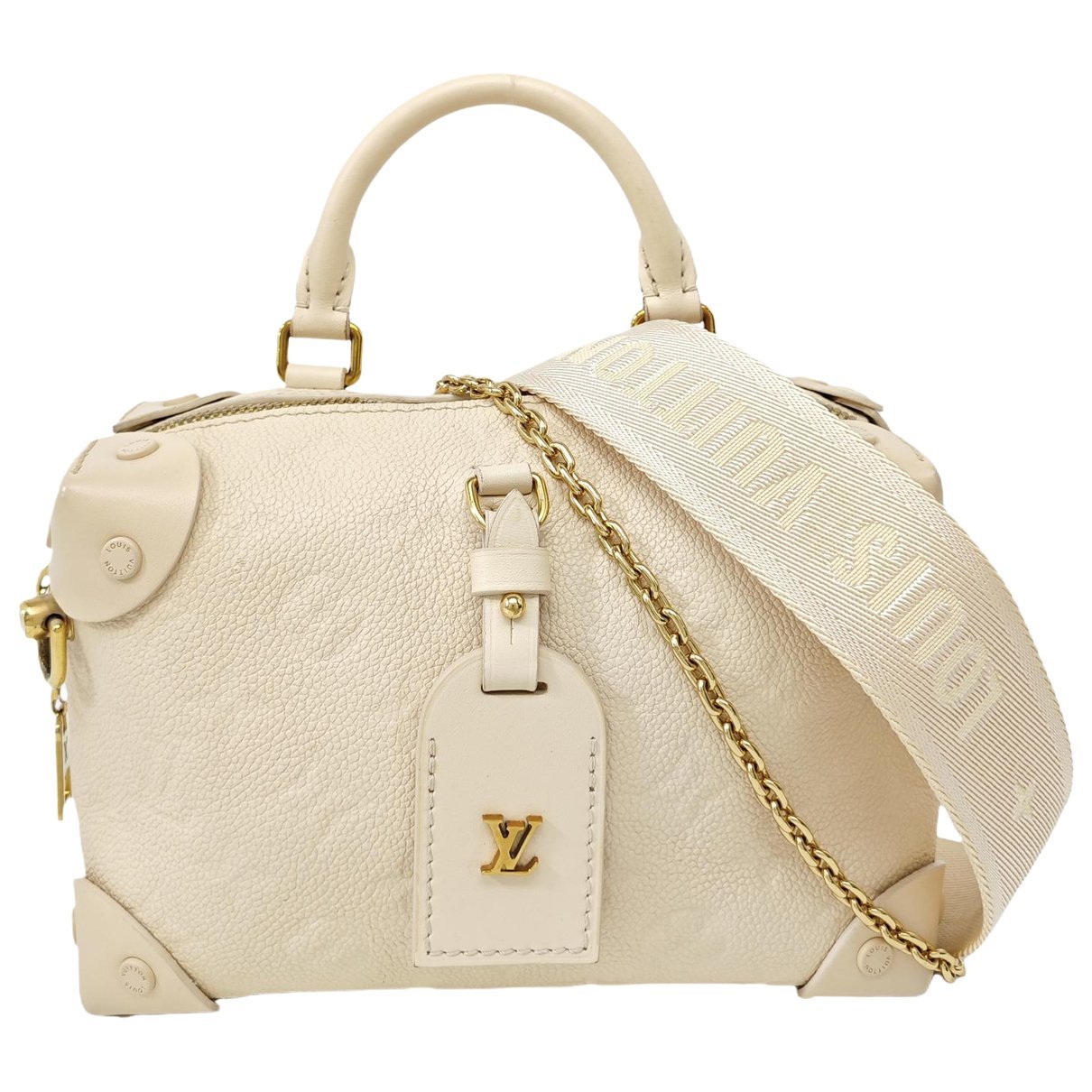 Petite Malle leather handbag