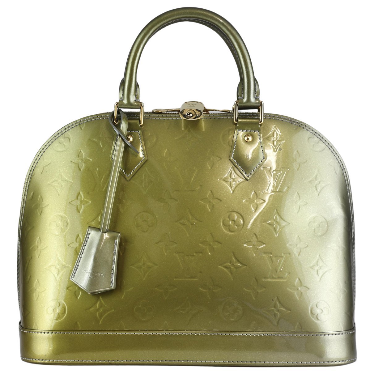 Alma patent leather handbag
