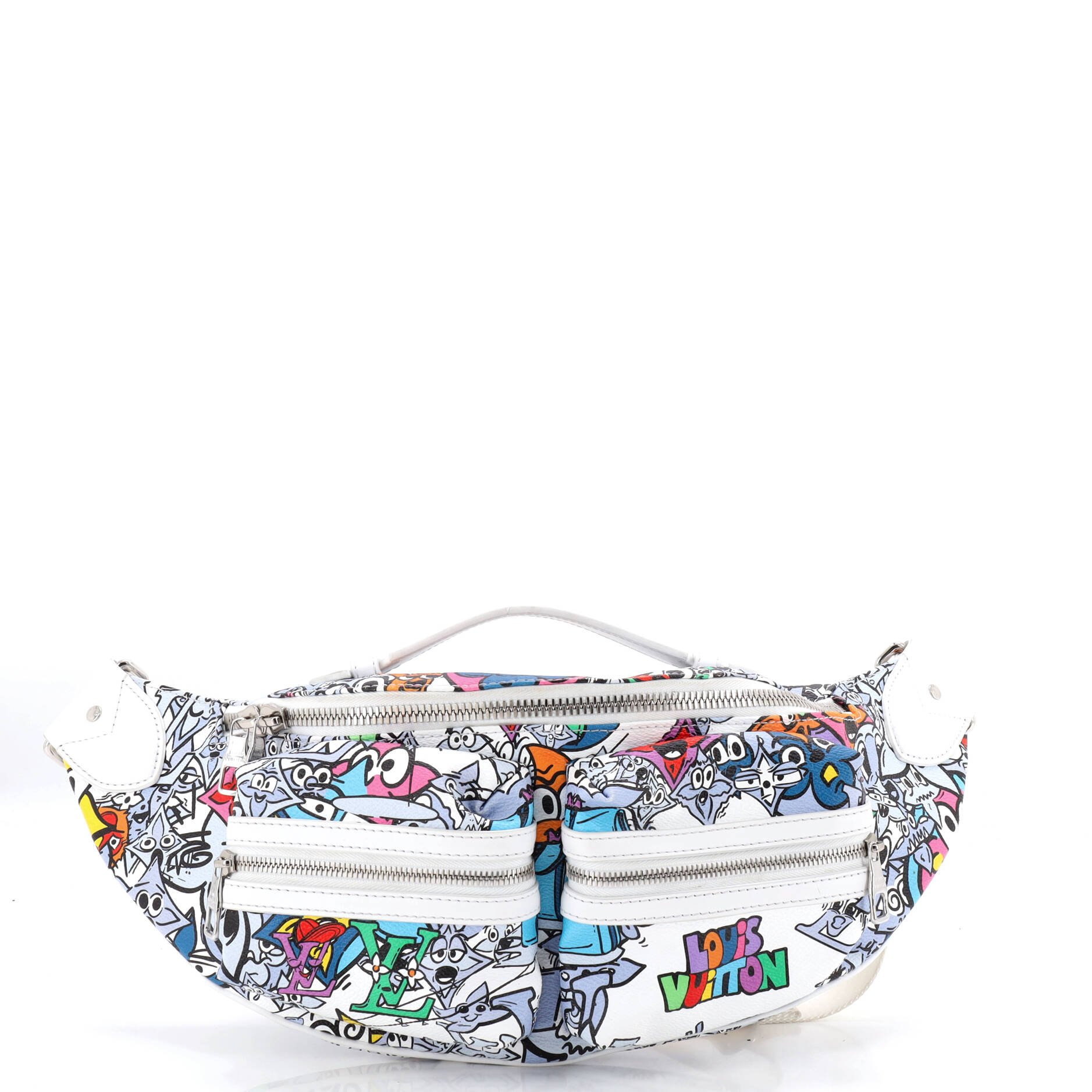 Louis Vuitton Multipocket Bumbag Limited Edition Monogram Comics Canvas
