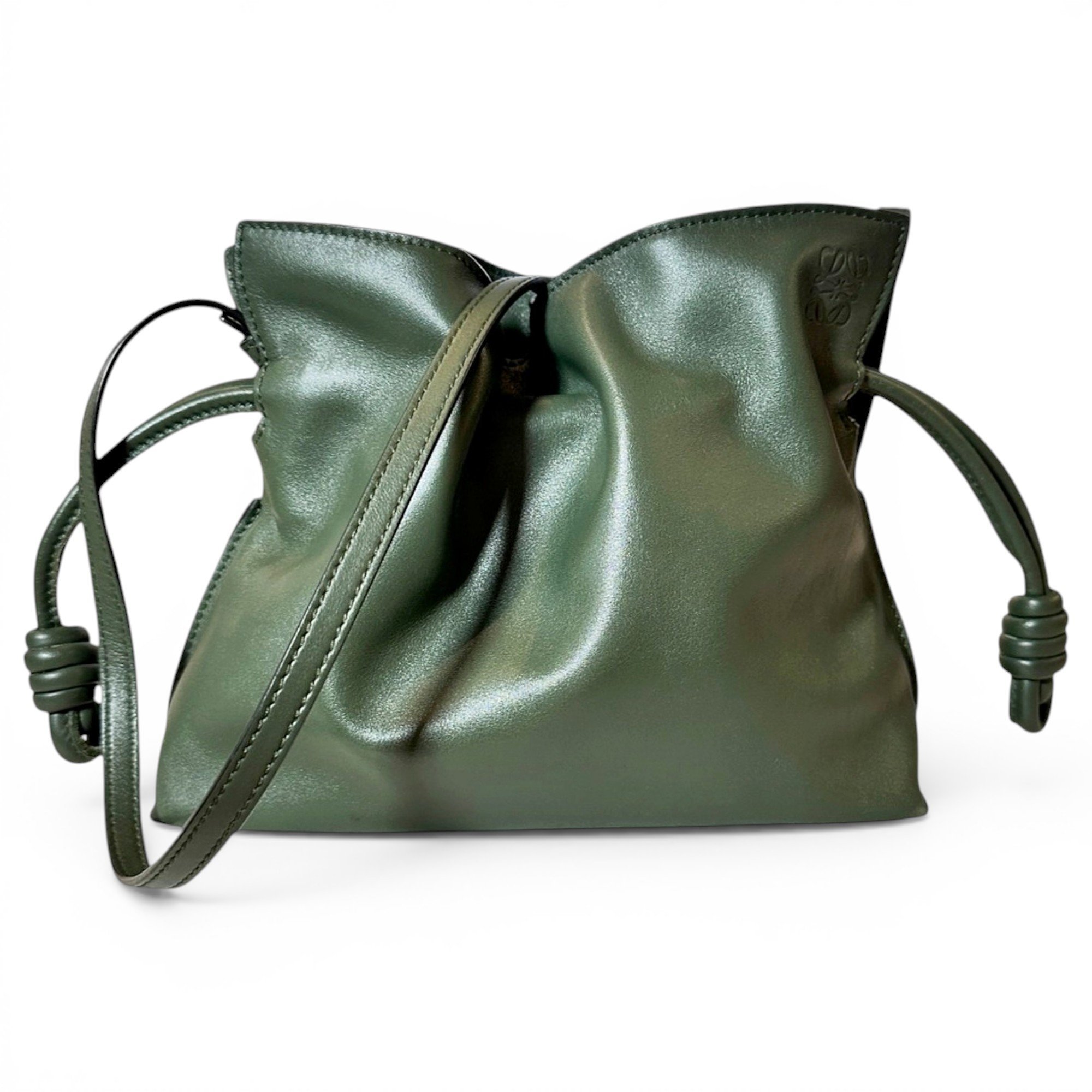 Flamenco leather handbag
