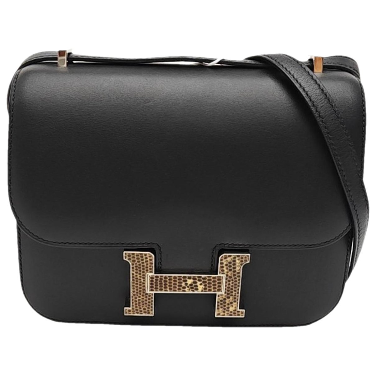 Constance leather crossbody bag