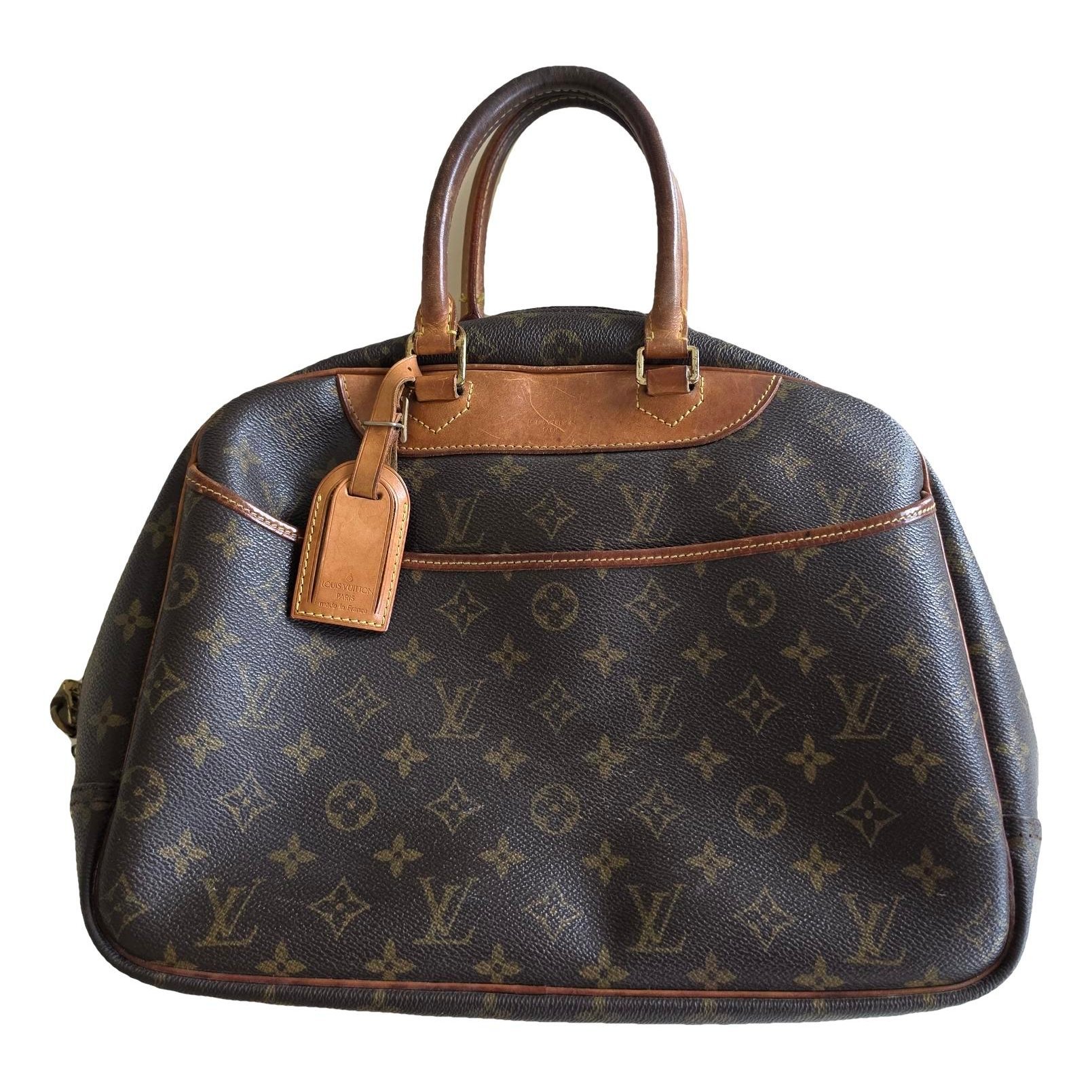 Deauville leather handbag
