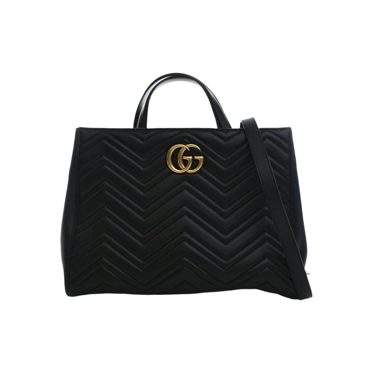 Leather tote
