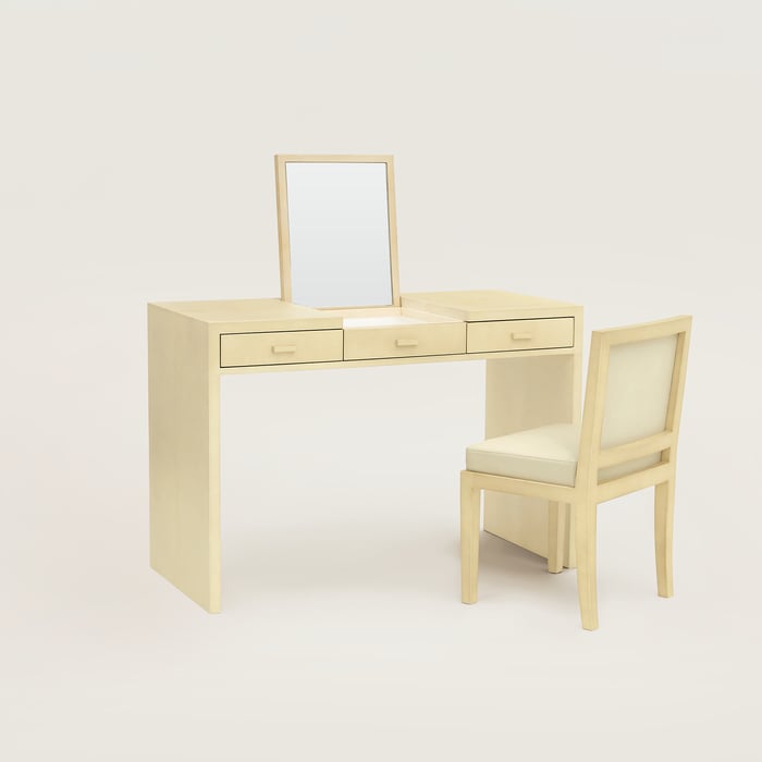 Ivoire Reeditions J.-m. Frank Par Hermès 3-drawer Dressing Table