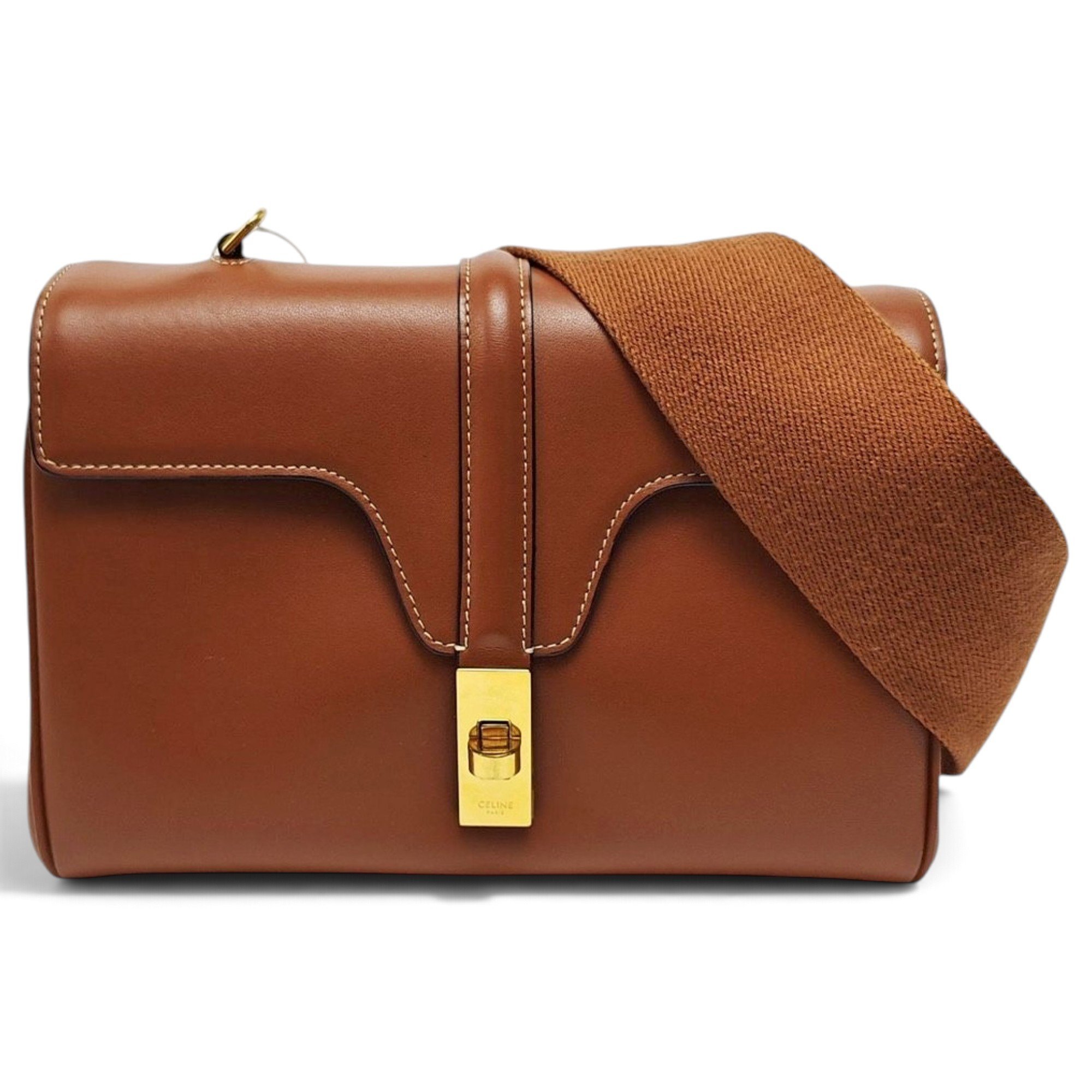 Sac 16 leather handbag