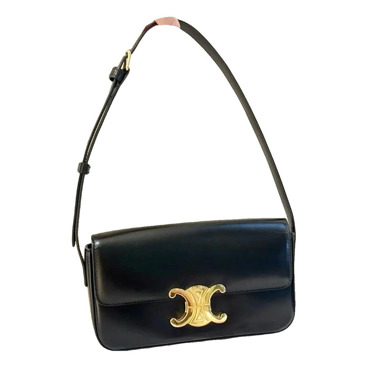 Triomphe Long leather handbag