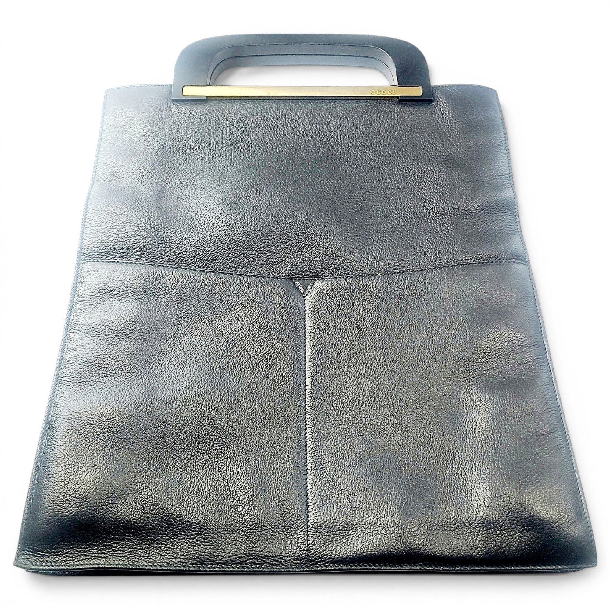 Leather satchel