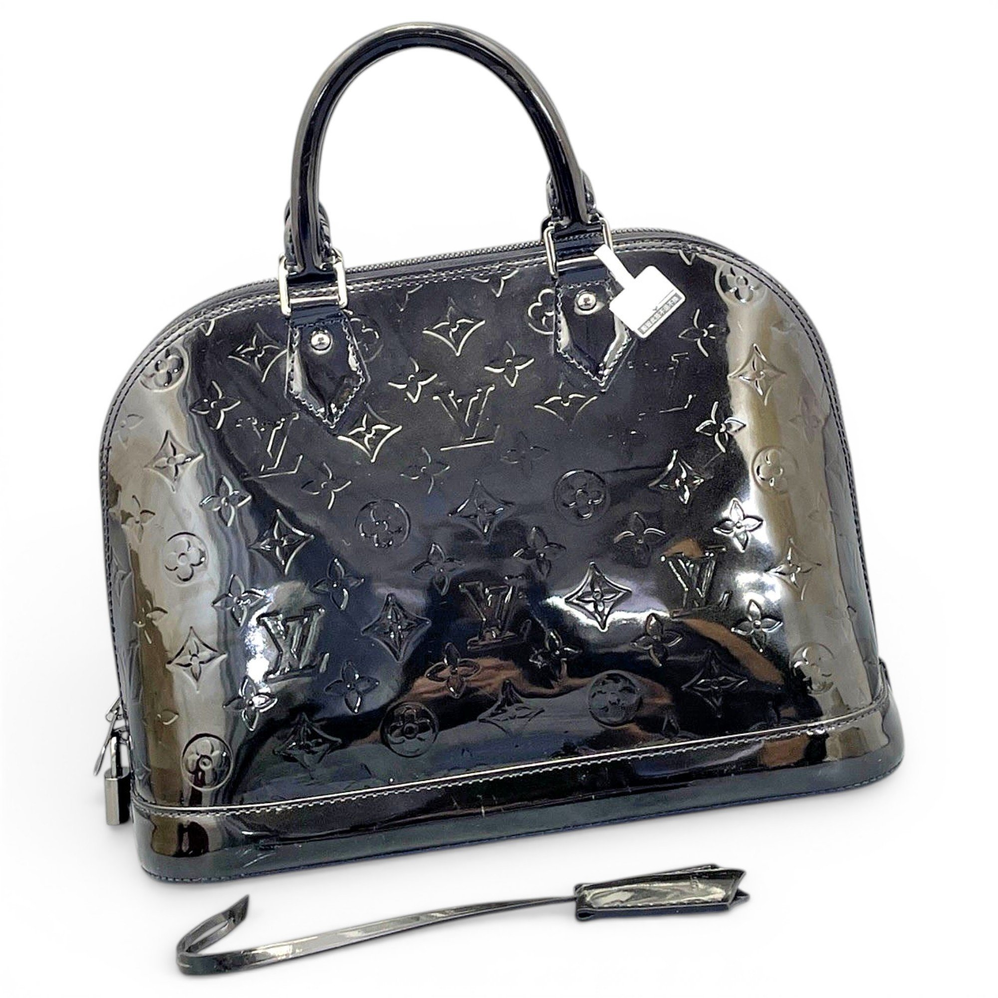 Alma leather handbag