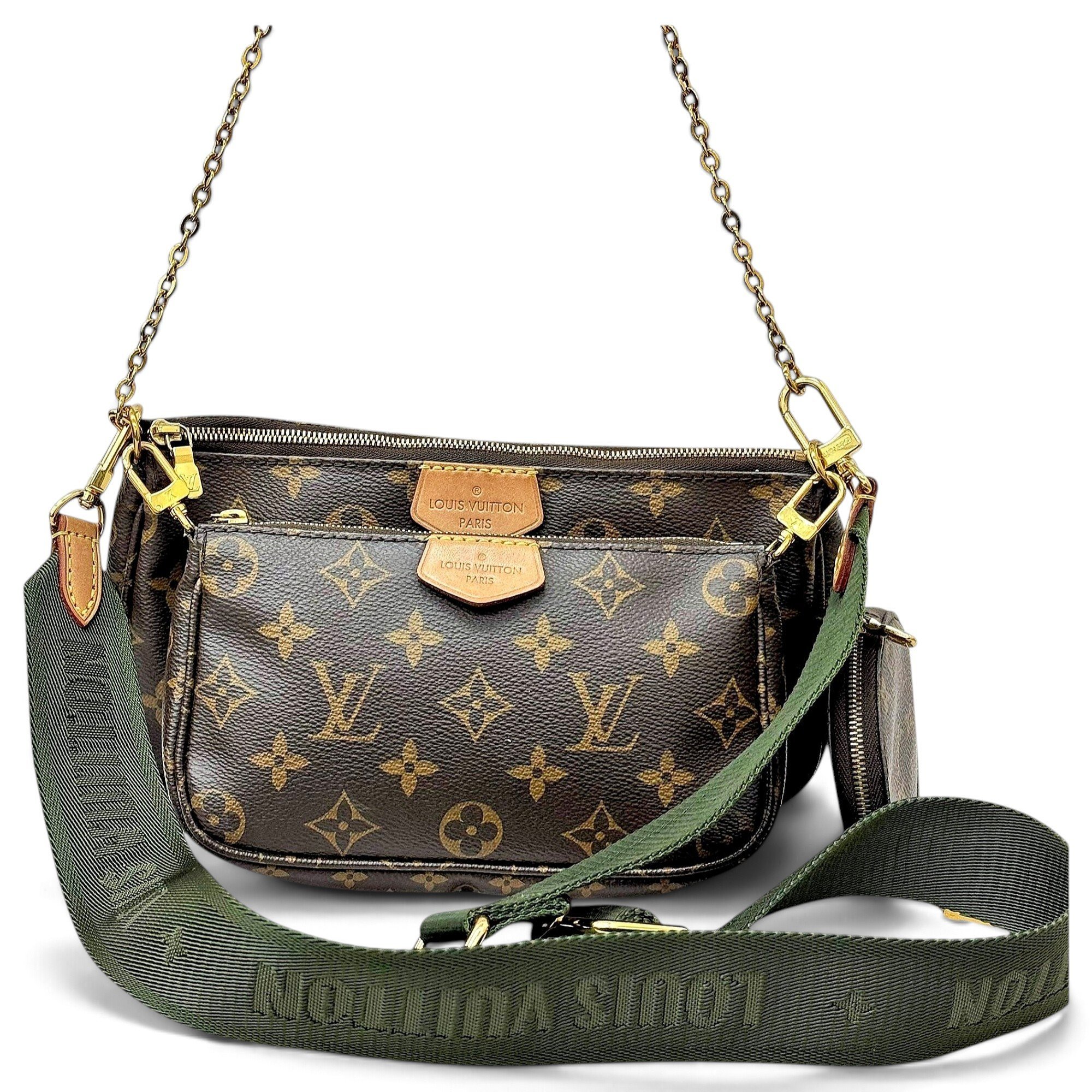 Multi Pochette Accessoires leather handbag