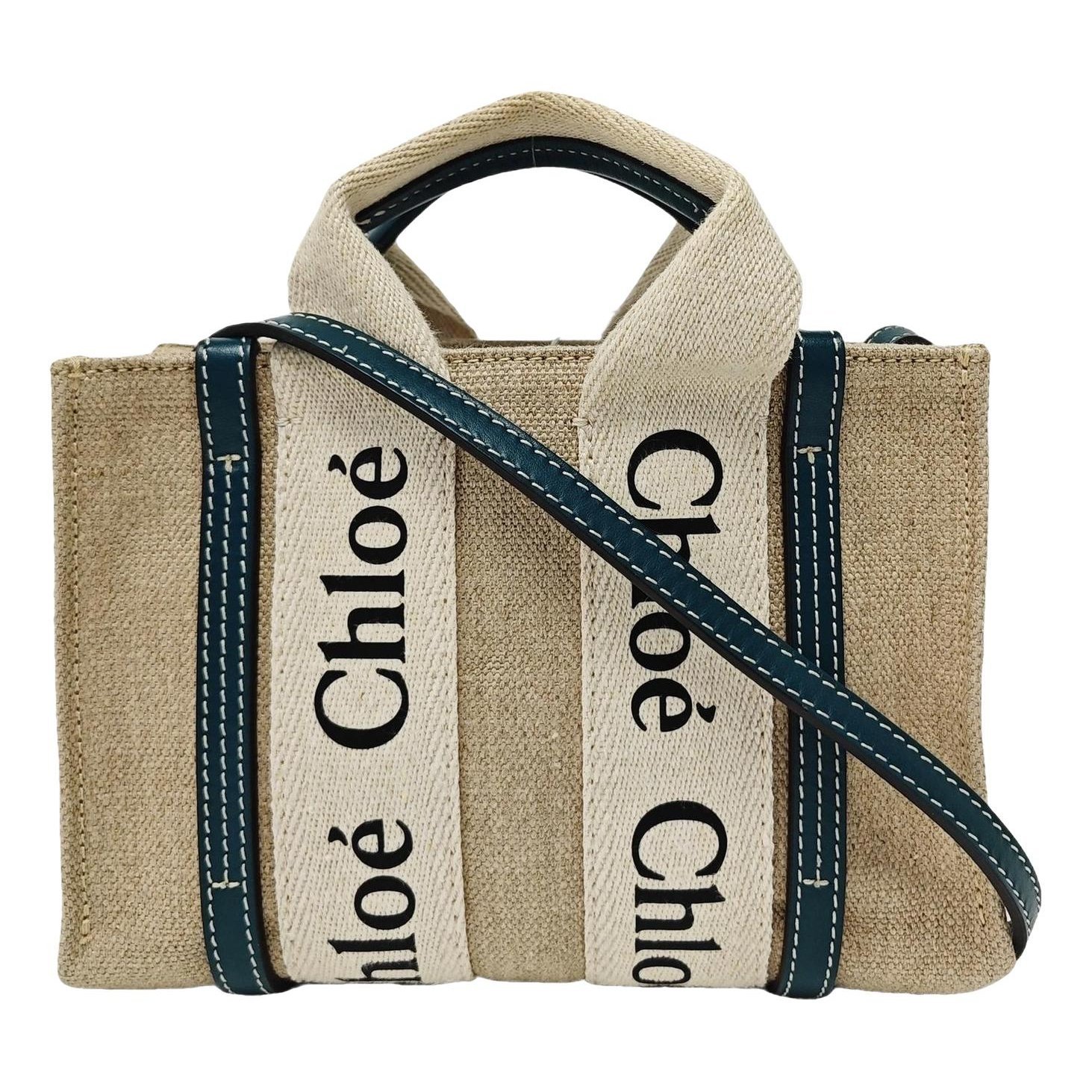 Woody cloth handbag