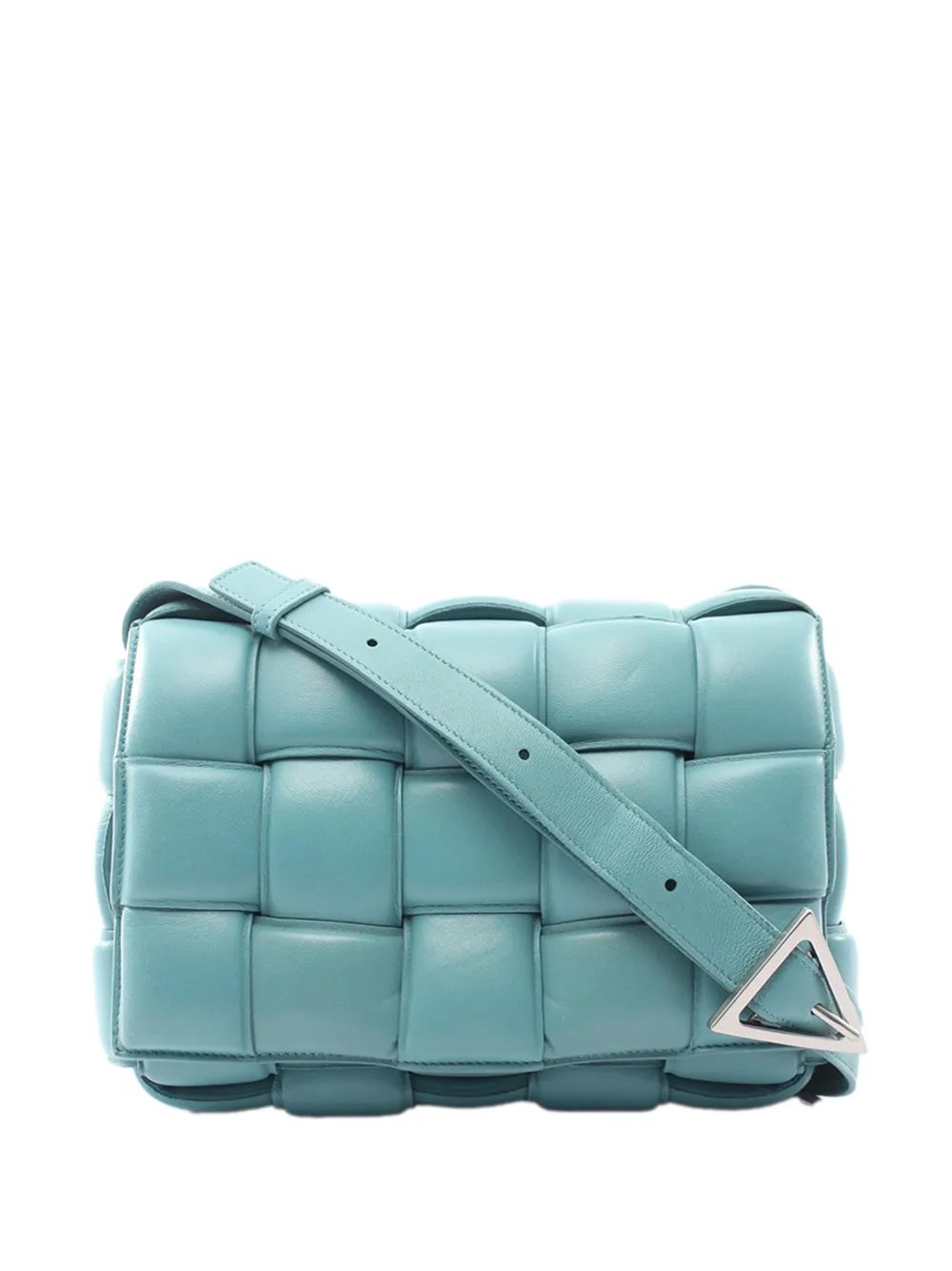 2012-2026 Nappa Intrecciato Padded Cassette crossbody bag