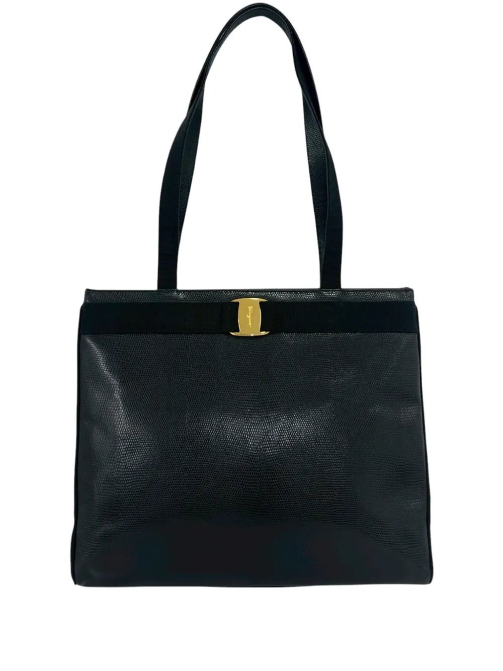 2010-2026 Lizard Embossed Leather Vara tote bag