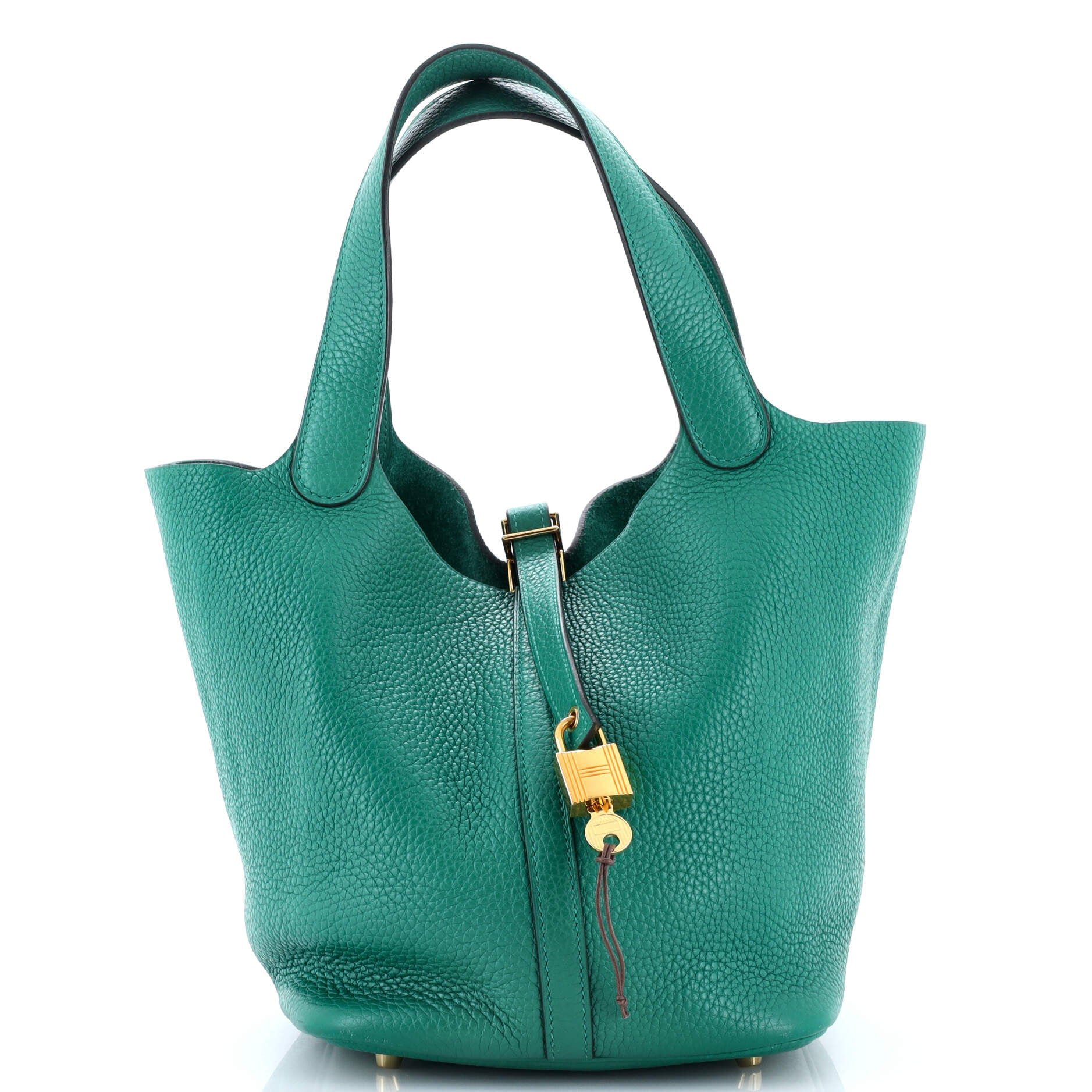 Hermes Picotin Lock Bag Clemence MM