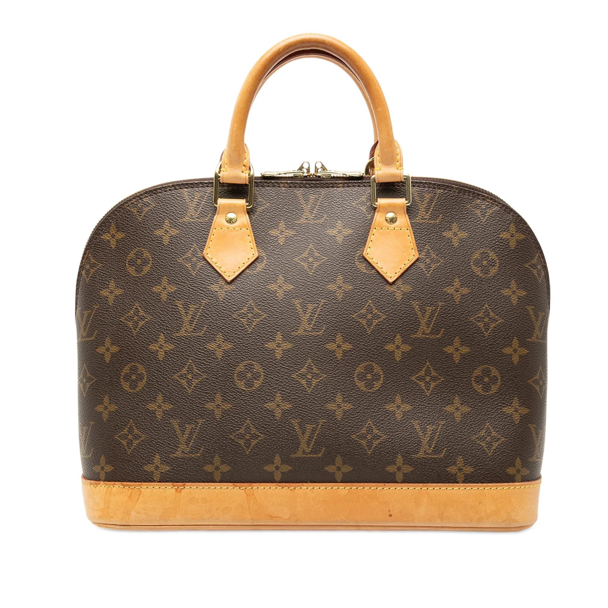 Alma leather handbag