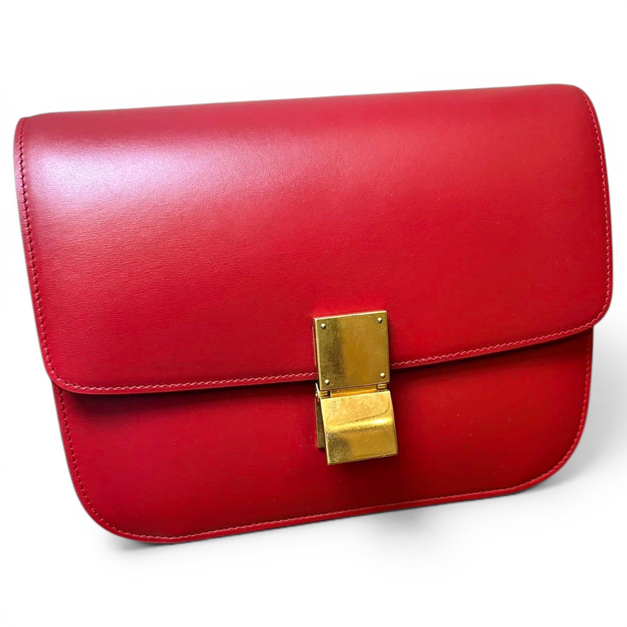Classic leather handbag