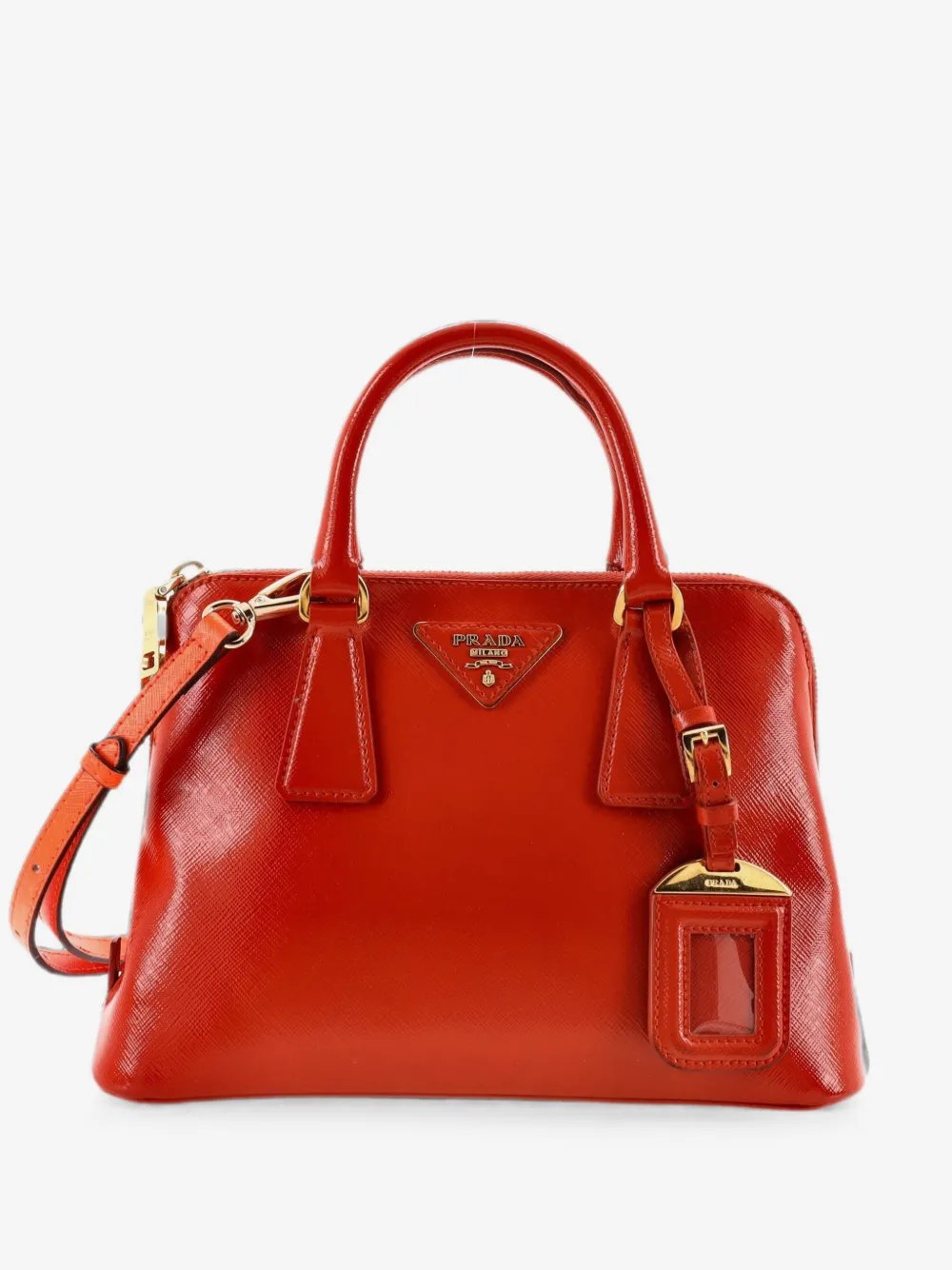 Promenade Bag Vernice Saffiano Leather Small satchel