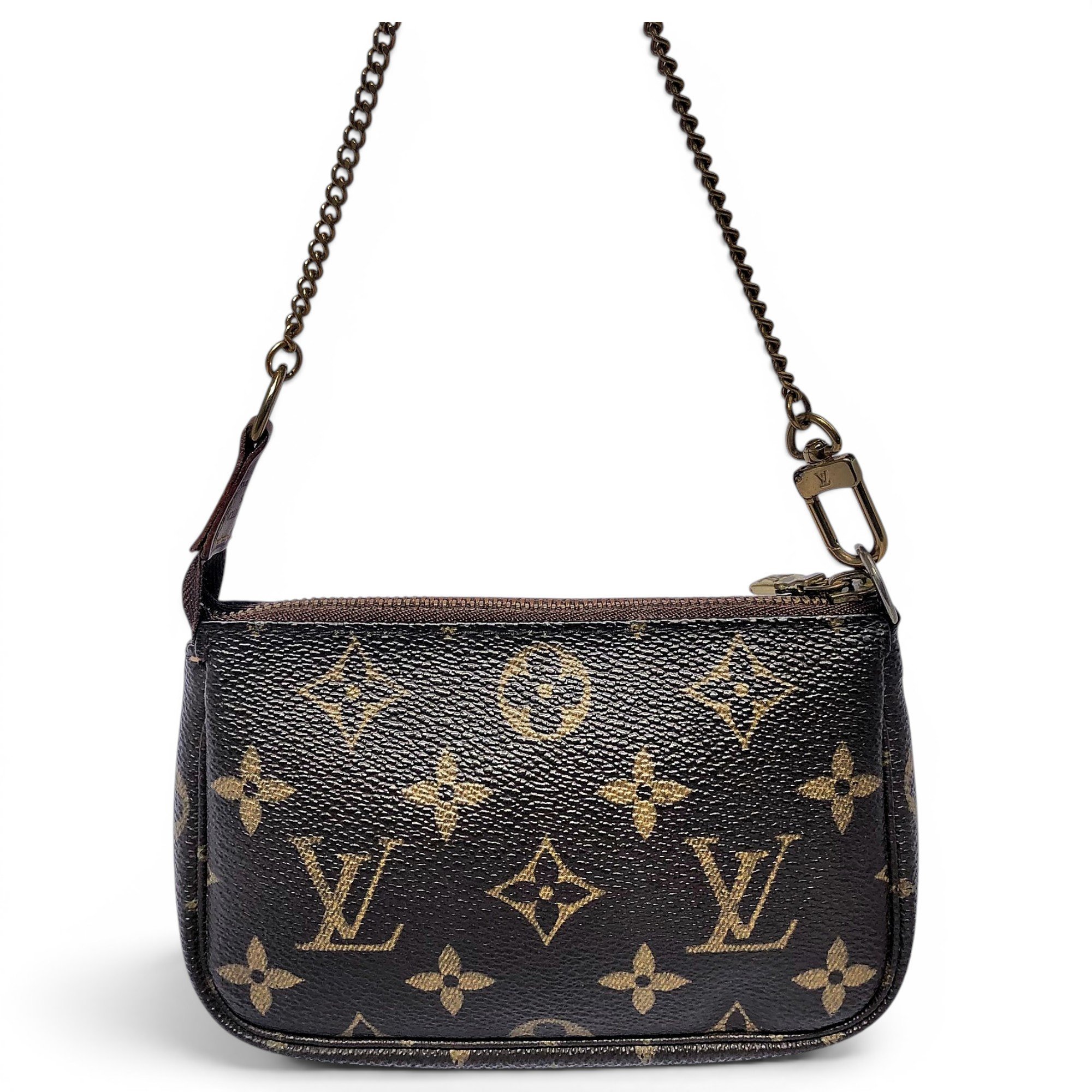 Pochette Accessoire leather handbag