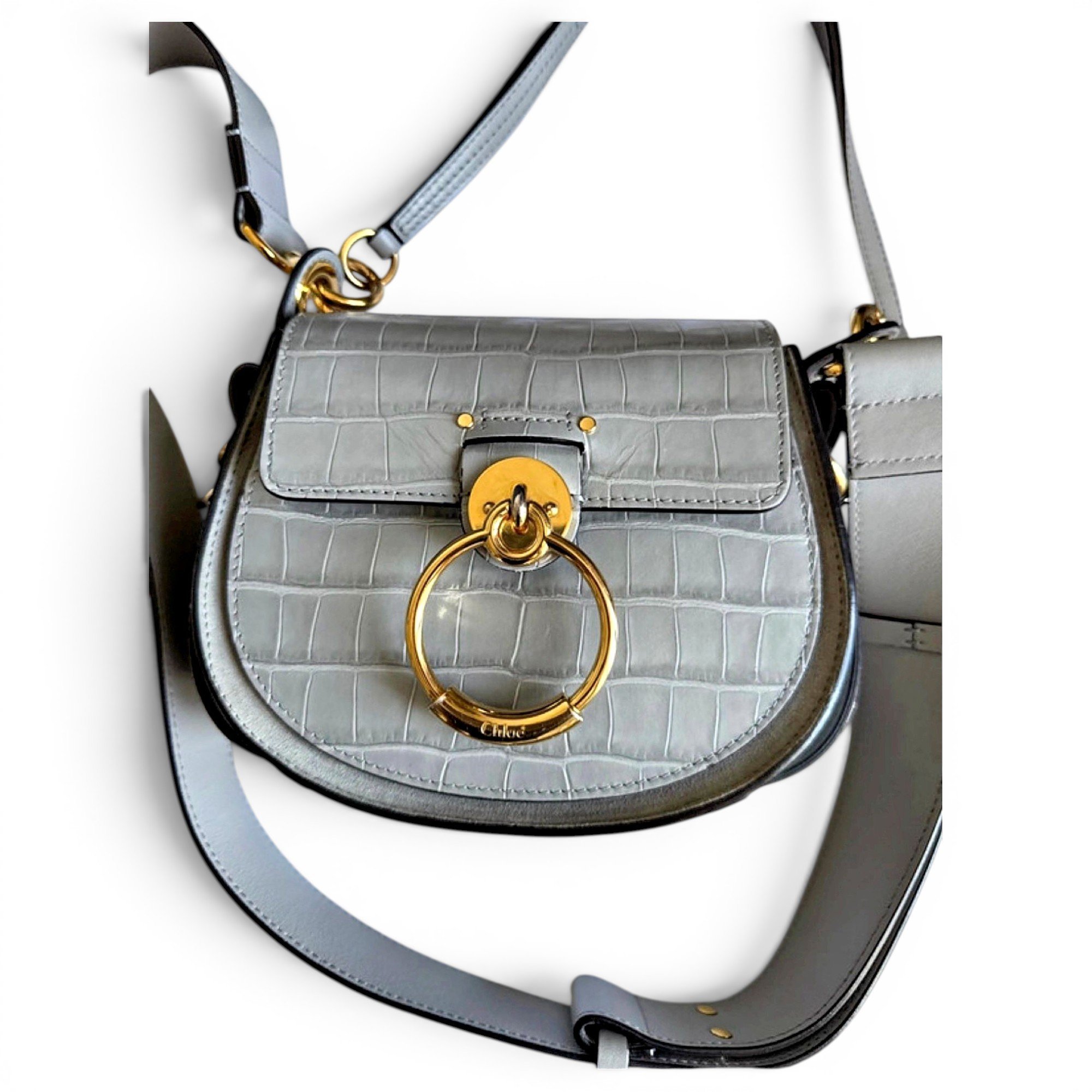Tess leather crossbody bag